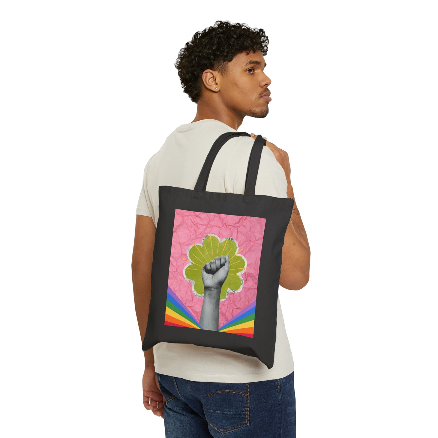 Cotton Canvas Tote Bag | Pride - Ribooa