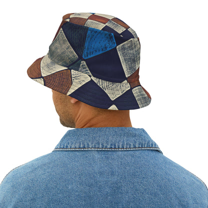 Bucket Hat | Wood Blocks - Ribooa