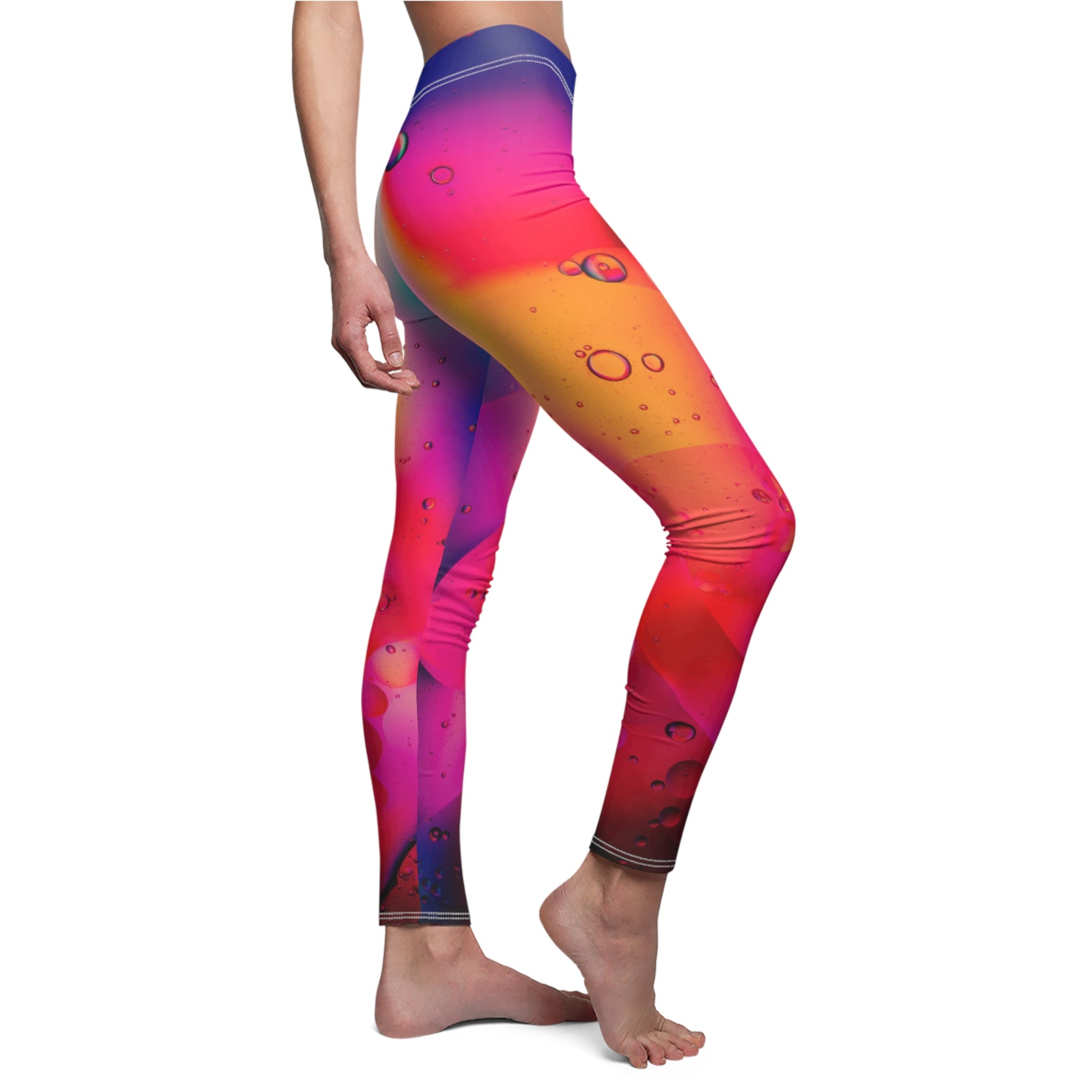 Casual Leggings | Gradient with bubbles - Ribooa