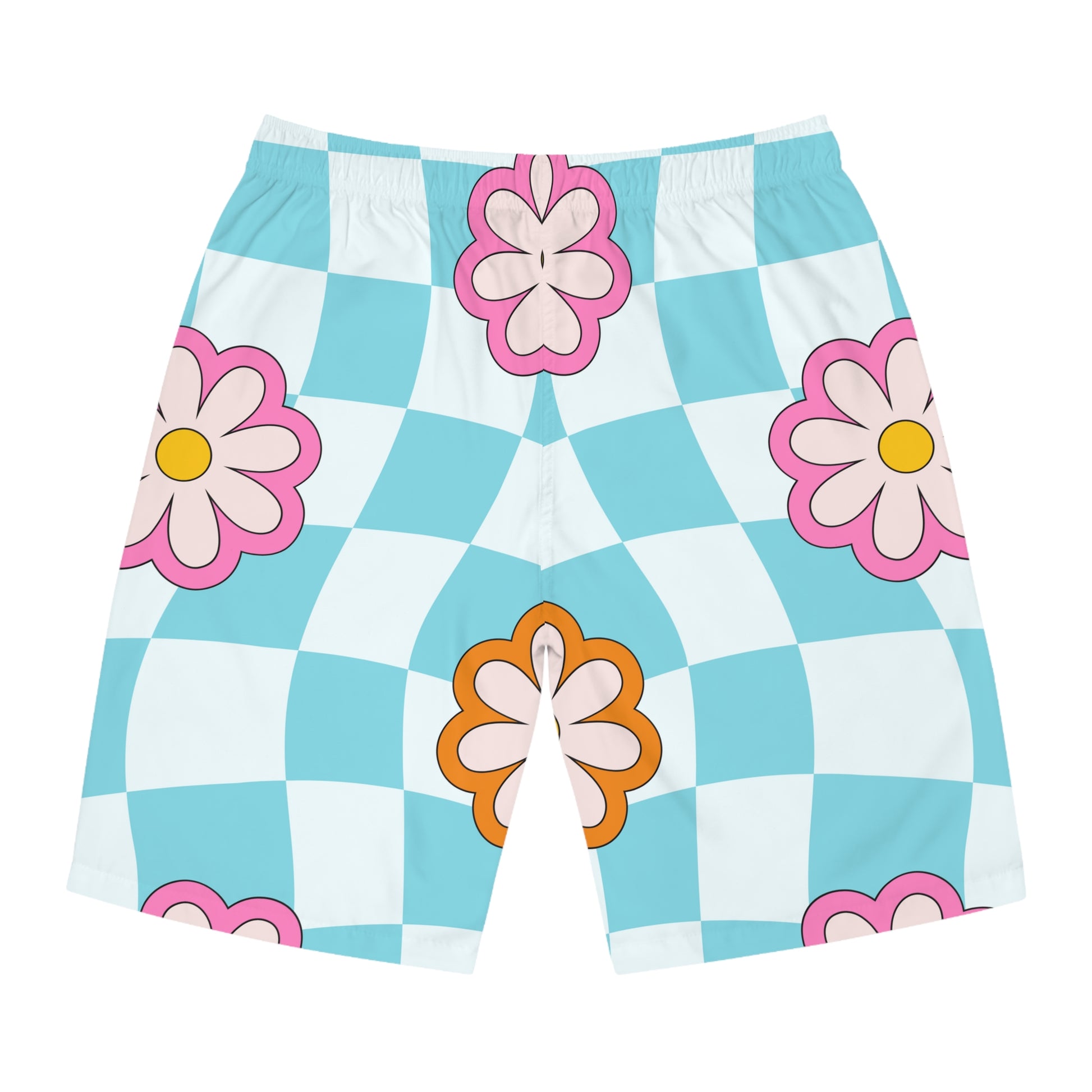 Board Shorts | Funky Flowers - Ribooa