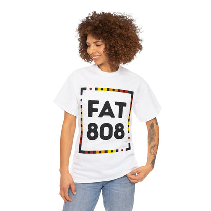 FAT 808 T-Shirt | Bassic Unisex Heavy Tee - Ribooa