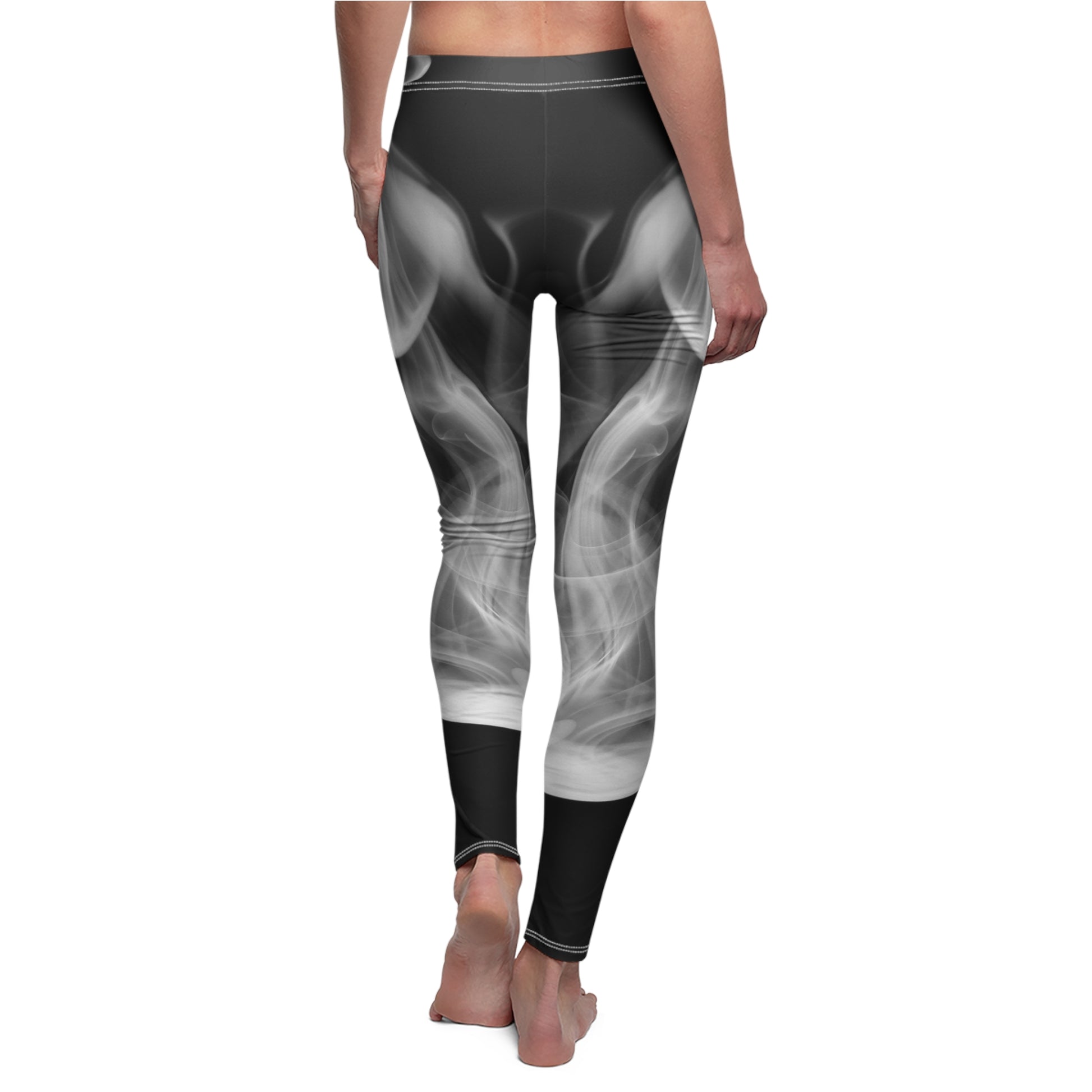 Casual Leggings | Smoke - Ribooa