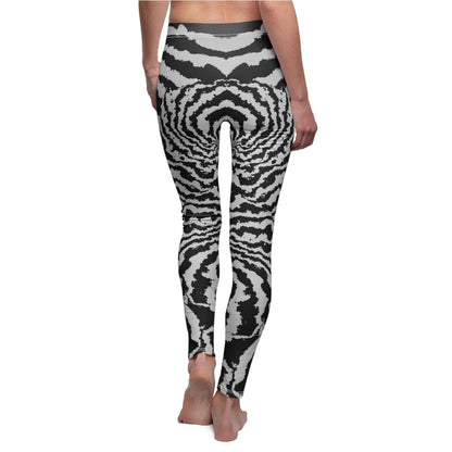 Casual Leggings | Zebra Vibes - Ribooa