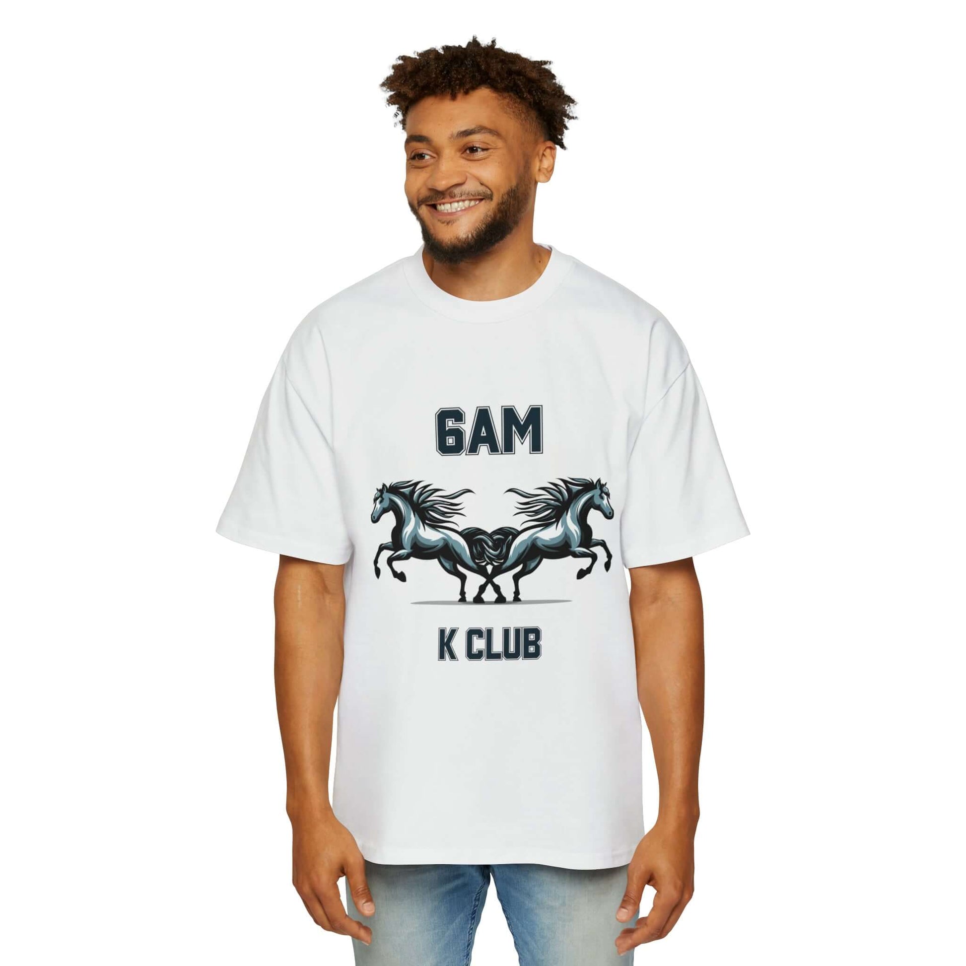 Oversized Tee | 6AM K Club - Ribooa