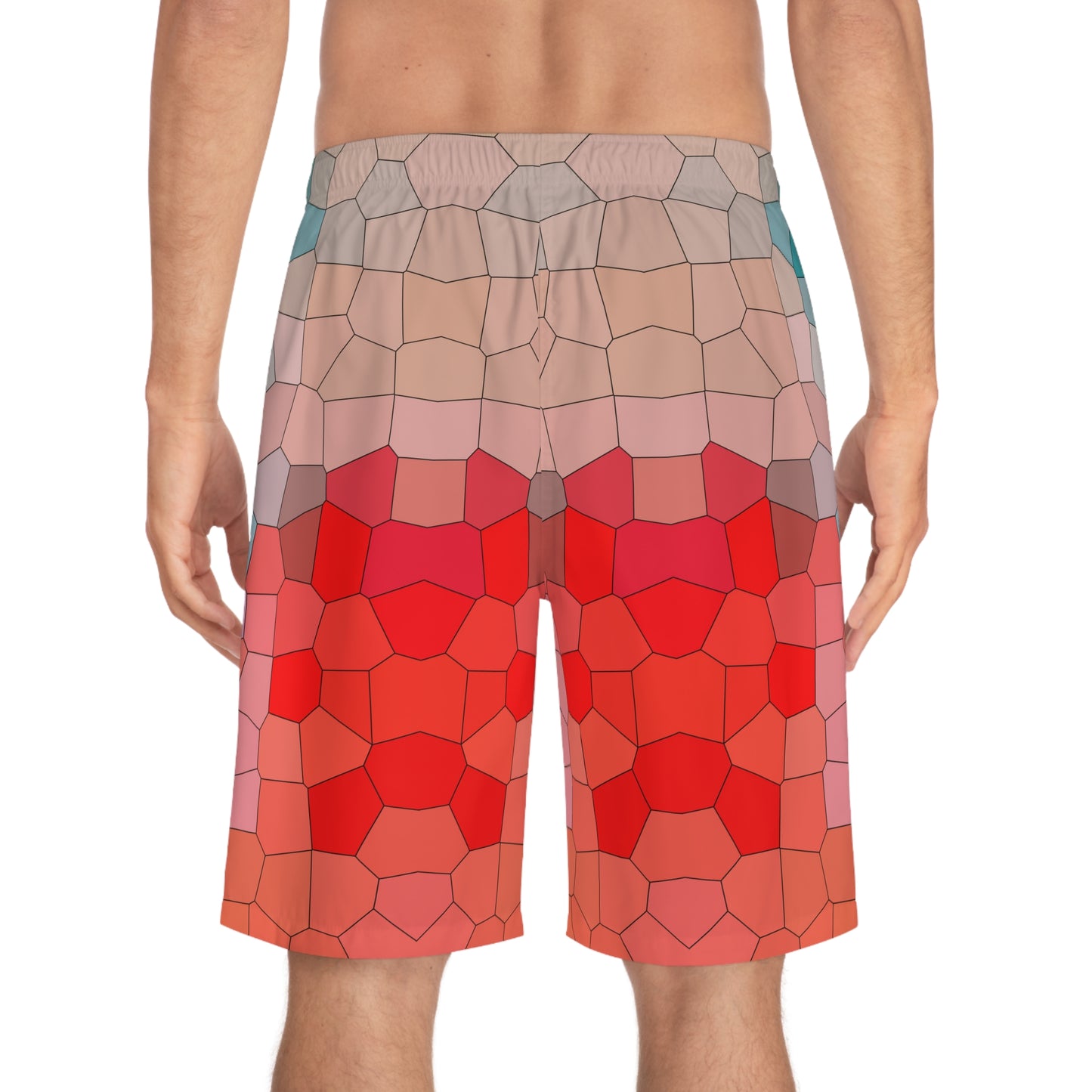 Board Shorts | Digital Bricks - Ribooa