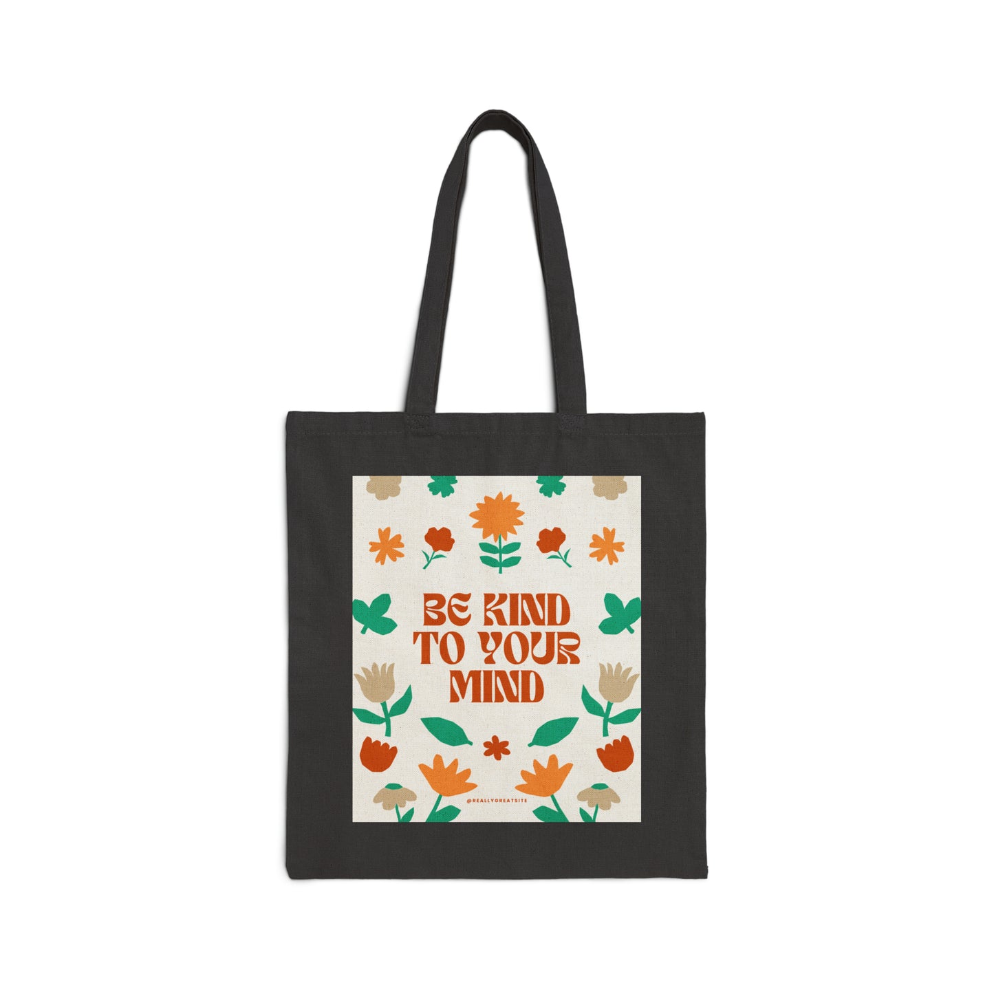 Cotton Canvas Tote Bag | Kind - Ribooa