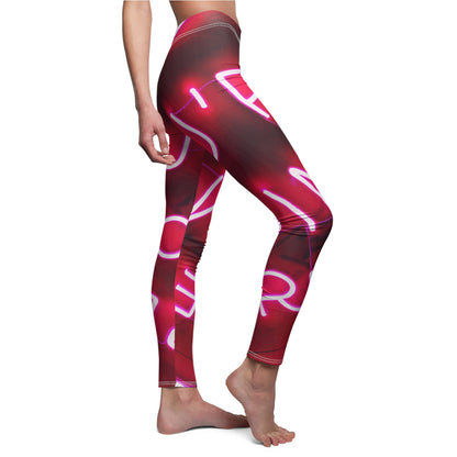 Casual Leggings | Neon Vibes - Ribooa