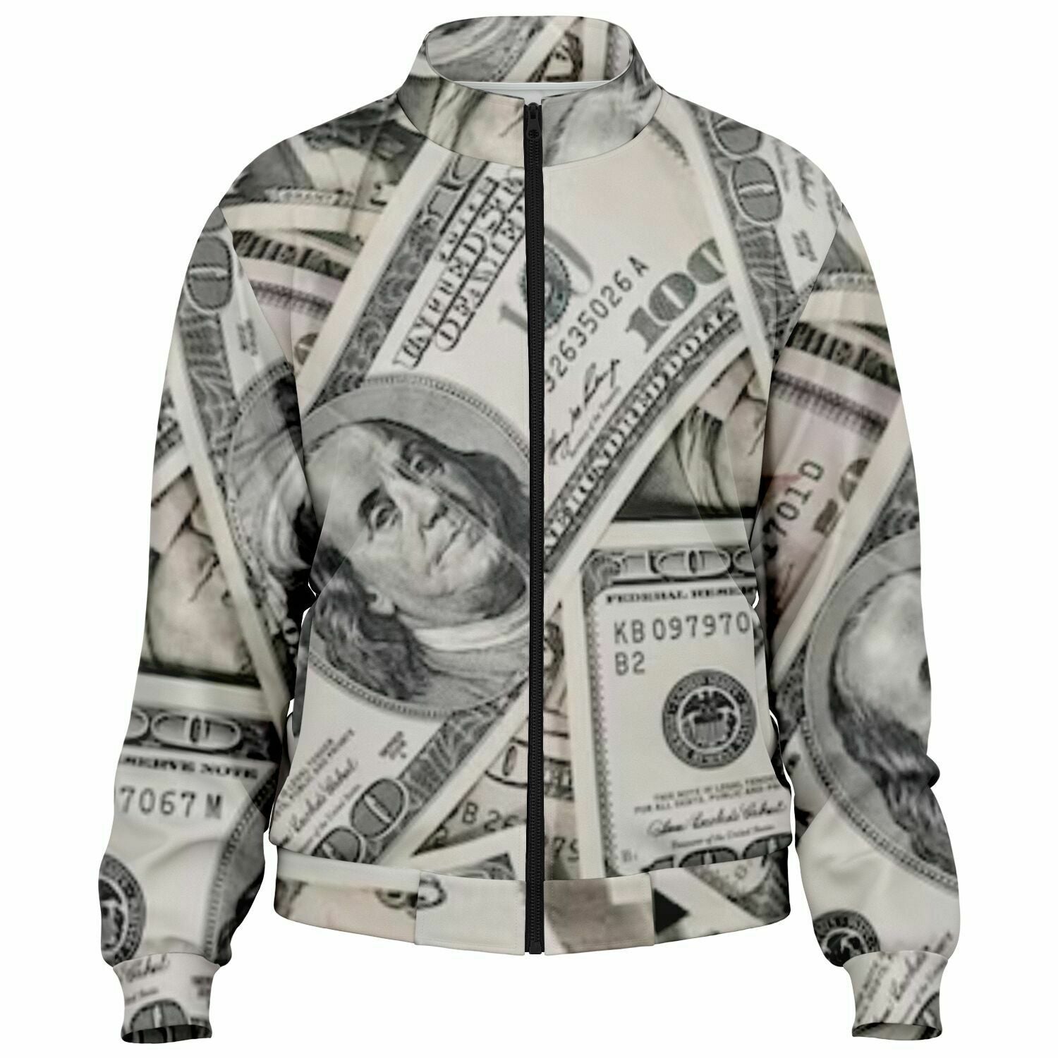 Green Dollars Track Jacket | Unisex HD