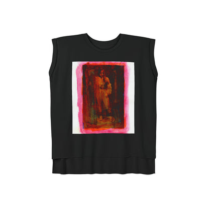 Relaxed Fit Muscle Tee (Front Print) - Ribooa