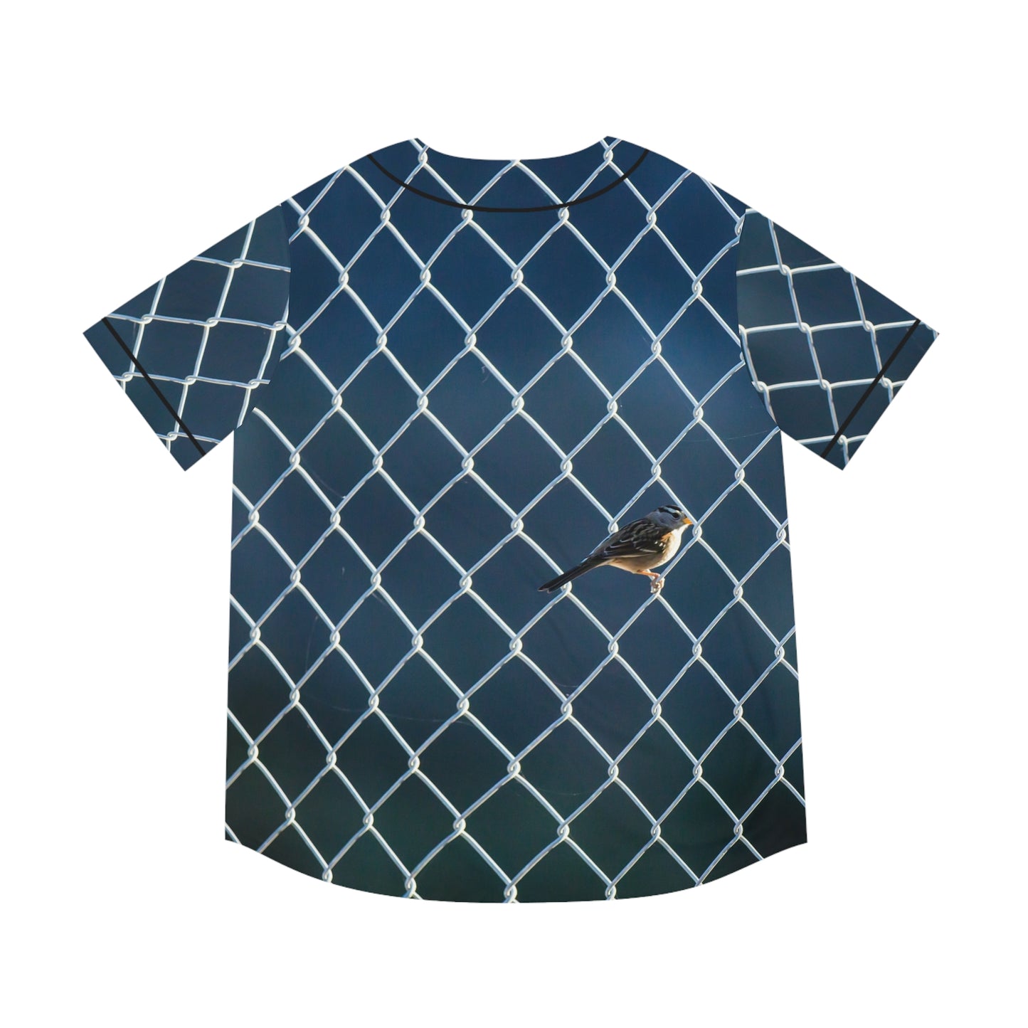 Camiseta de béisbol | Pájaro en un alambre