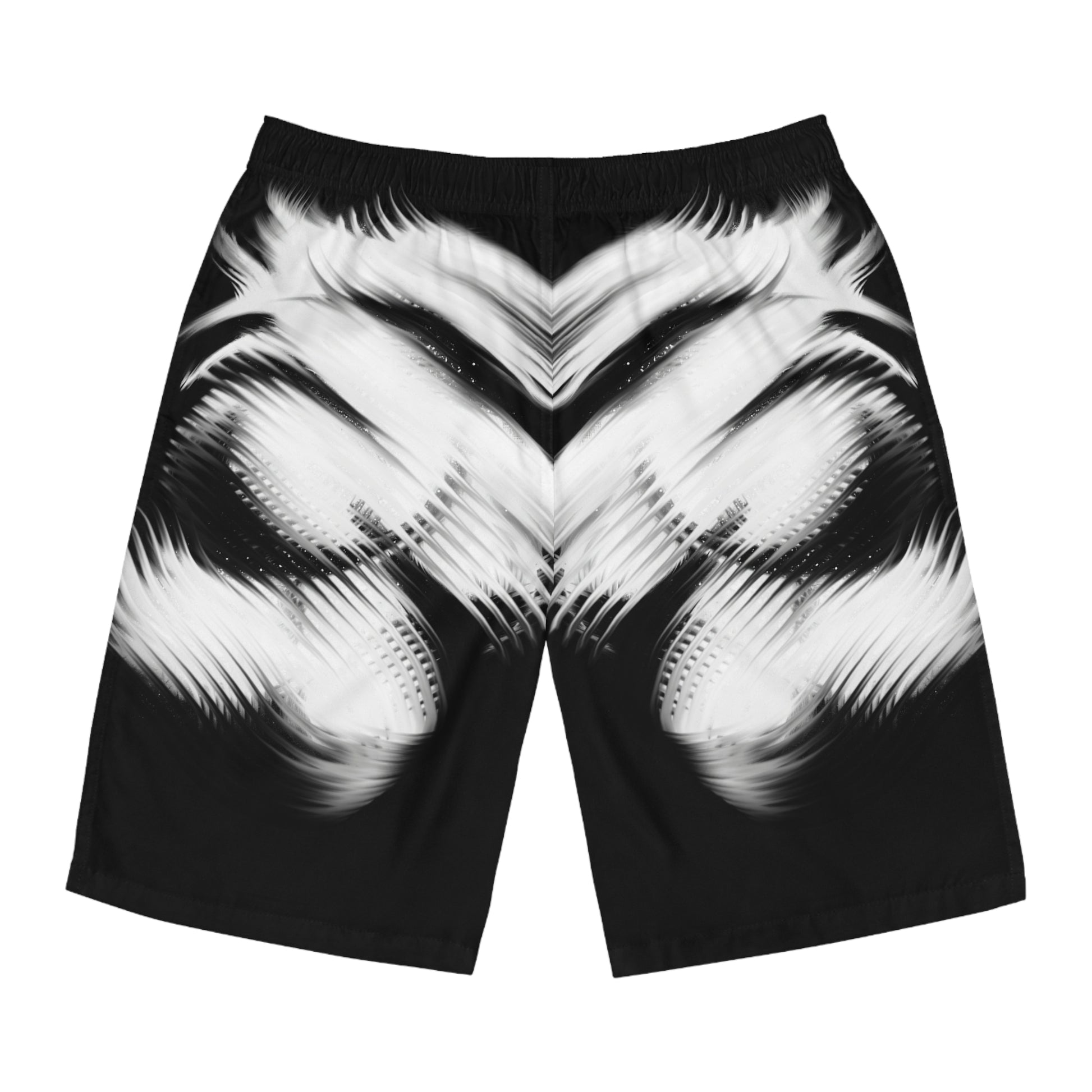 Board Shorts | The Black & White Dragon - Ribooa