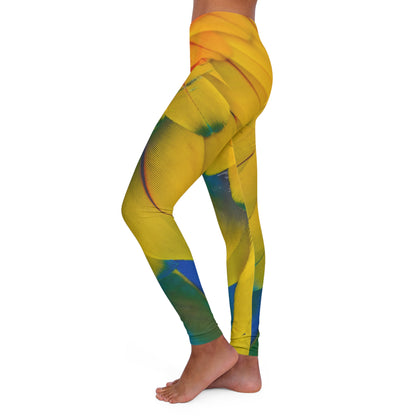 Spandex Leggings | Spectacular Macaw - Ribooa