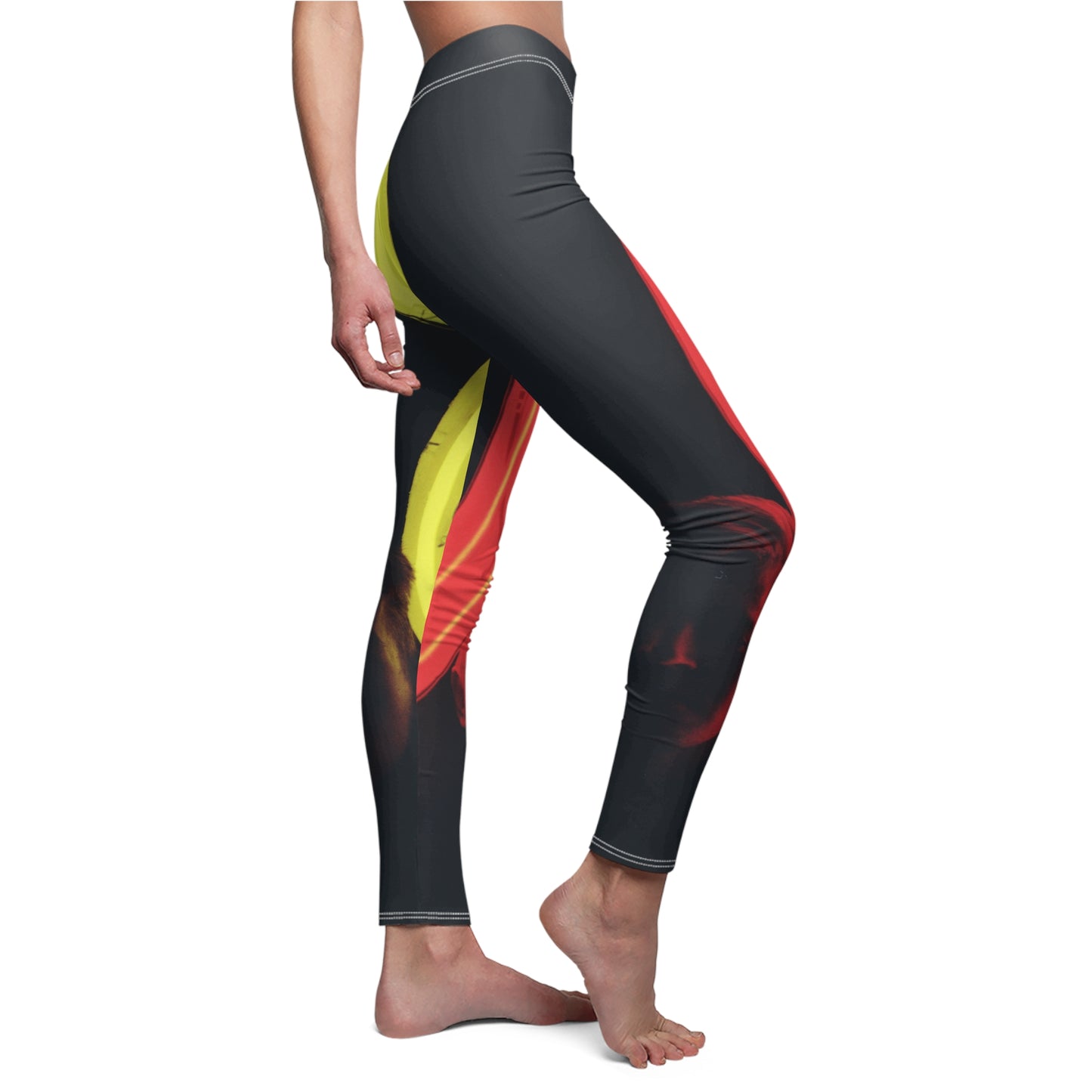 Casual Leggings | Neon Vibes - Ribooa