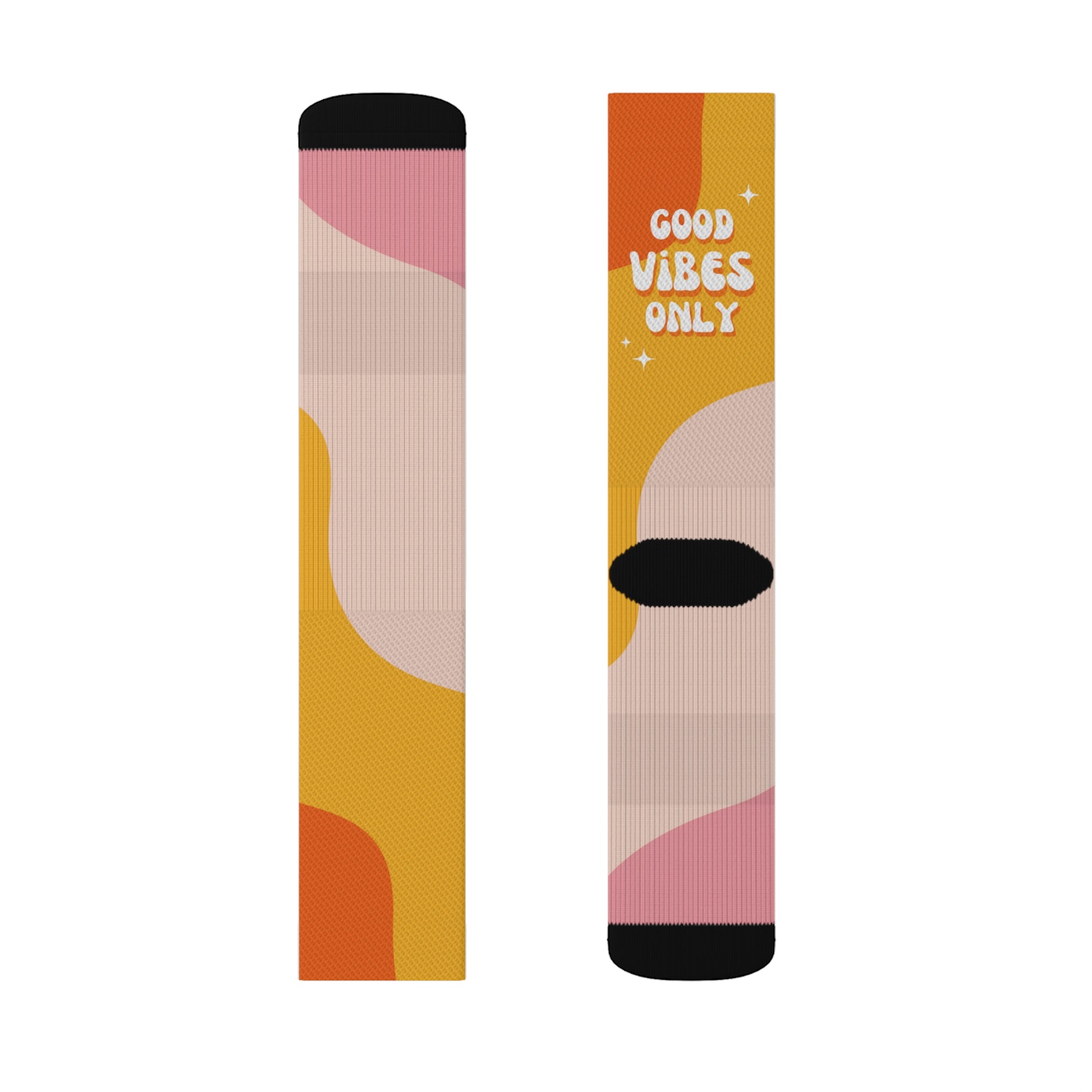 Sublimation Socks | Good Vibes - Ribooa