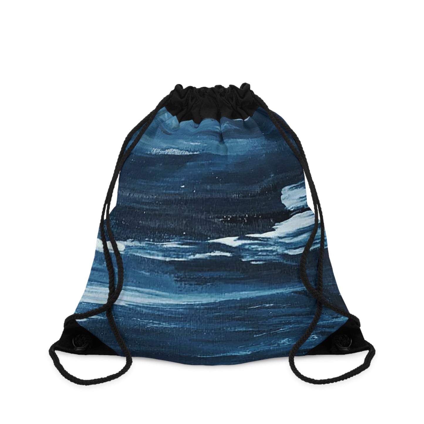 Drawstring Bag | Abstract Blue - Ribooa