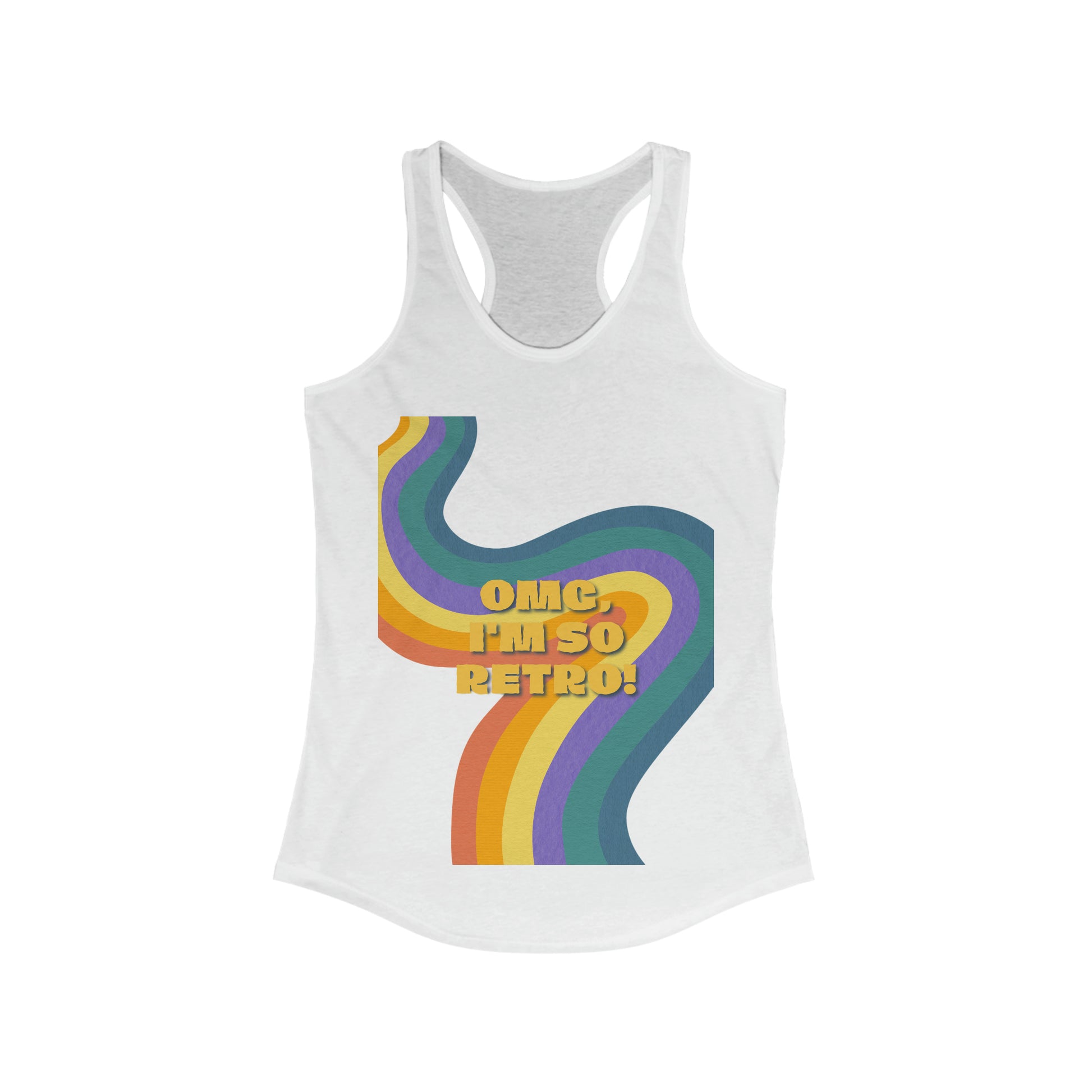 Racerback Tank | I'm So Retro - Ribooa