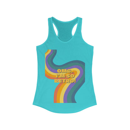 Racerback Tank | I'm So Retro - Ribooa