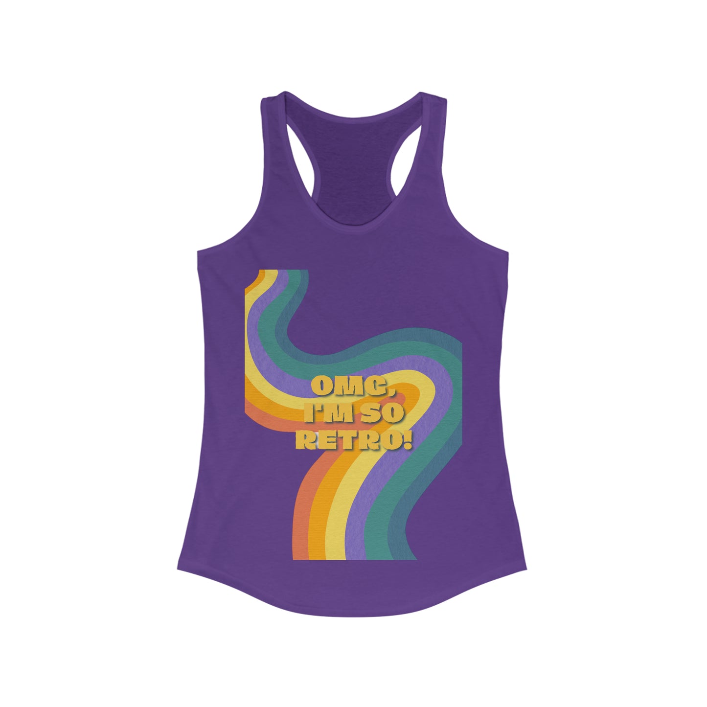 Racerback Tank | I'm So Retro - Ribooa