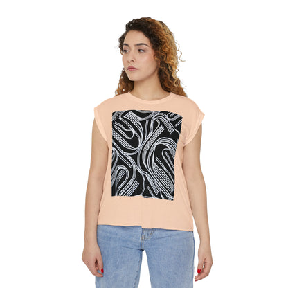 Relaxed Fit Muscle Tee (Front Print) - Ribooa