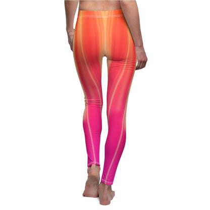 Casual Leggings | Neon Gradient - Ribooa