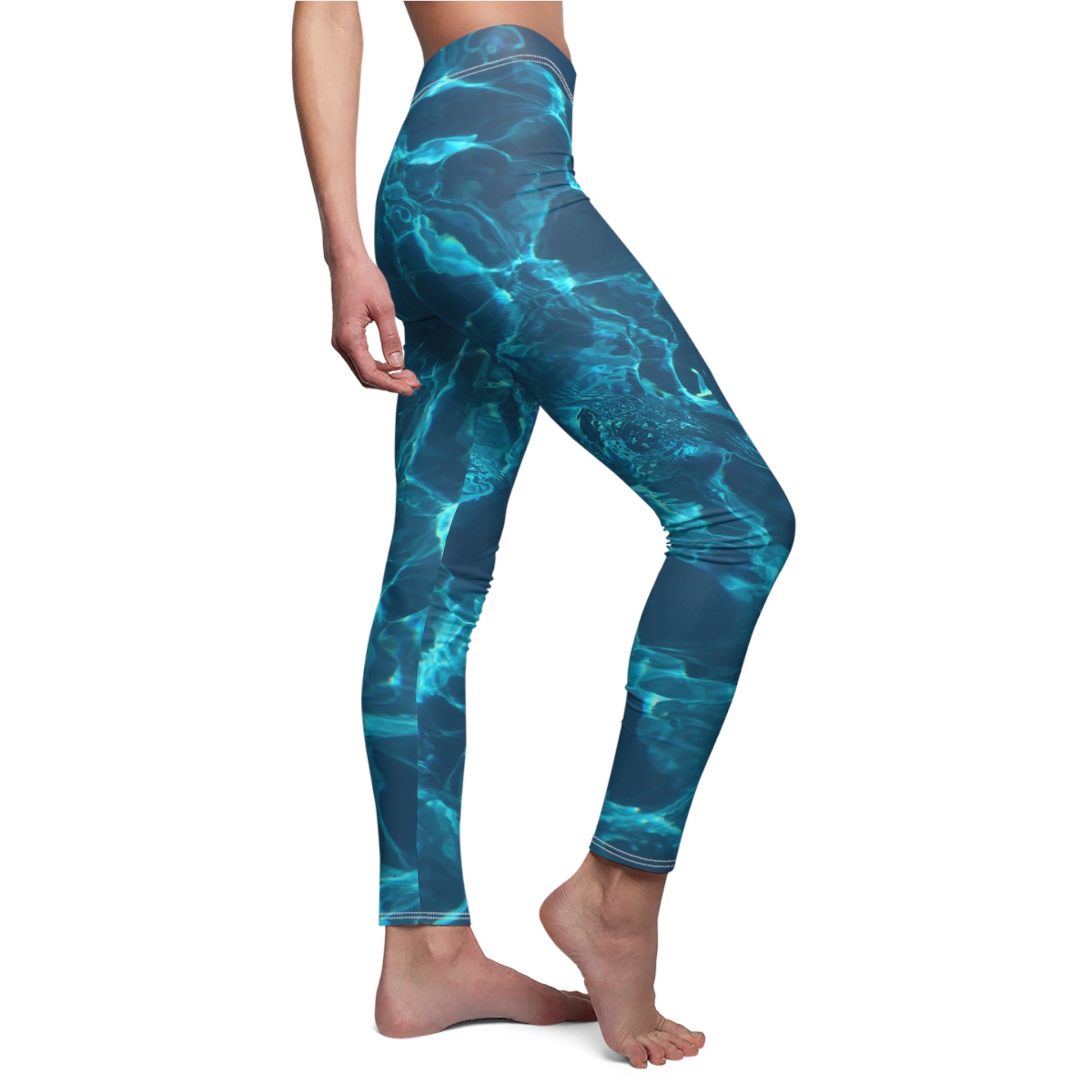 Casual Leggings | Water - Ribooa