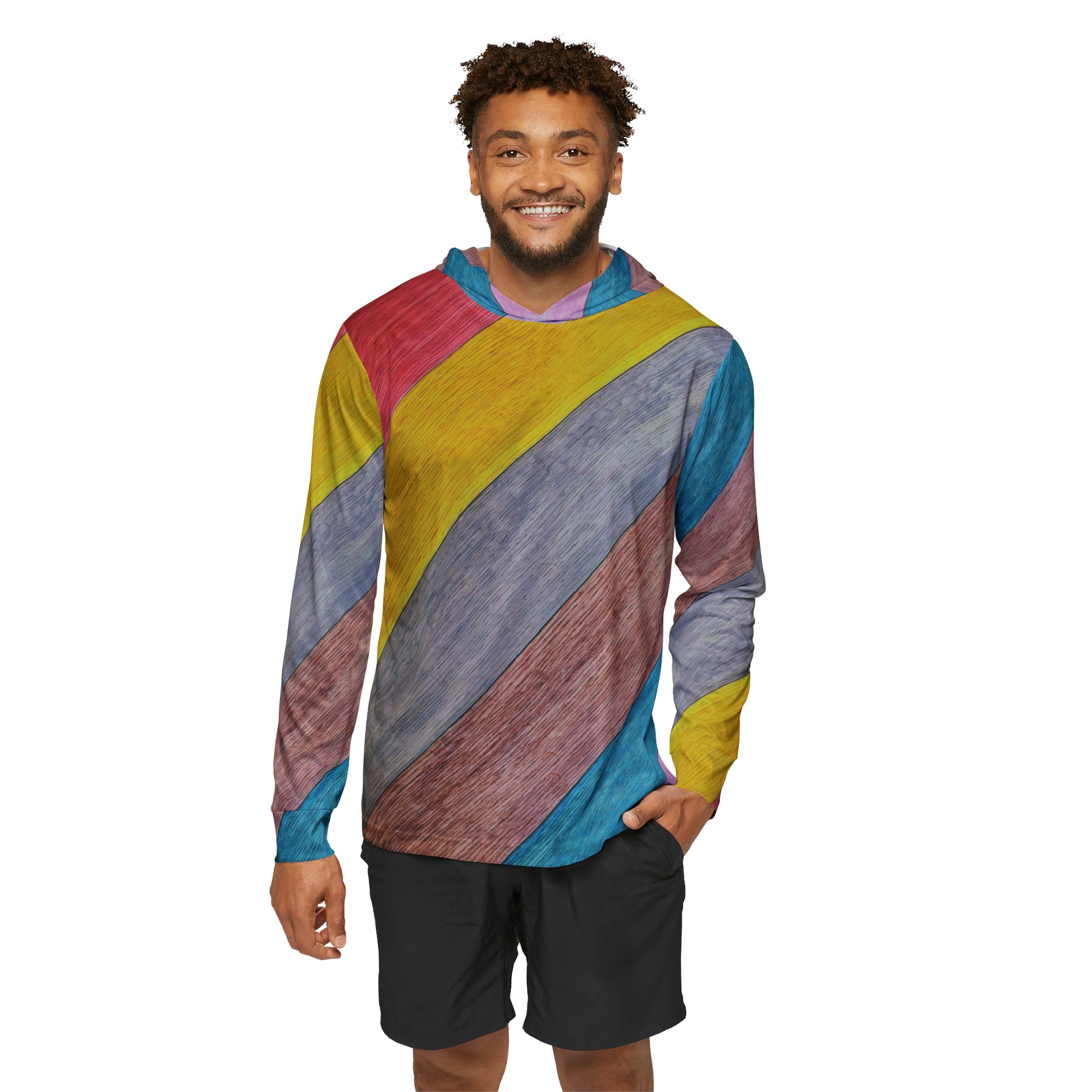 Sports Warmup Hoodie | Color Stripes - Ribooa