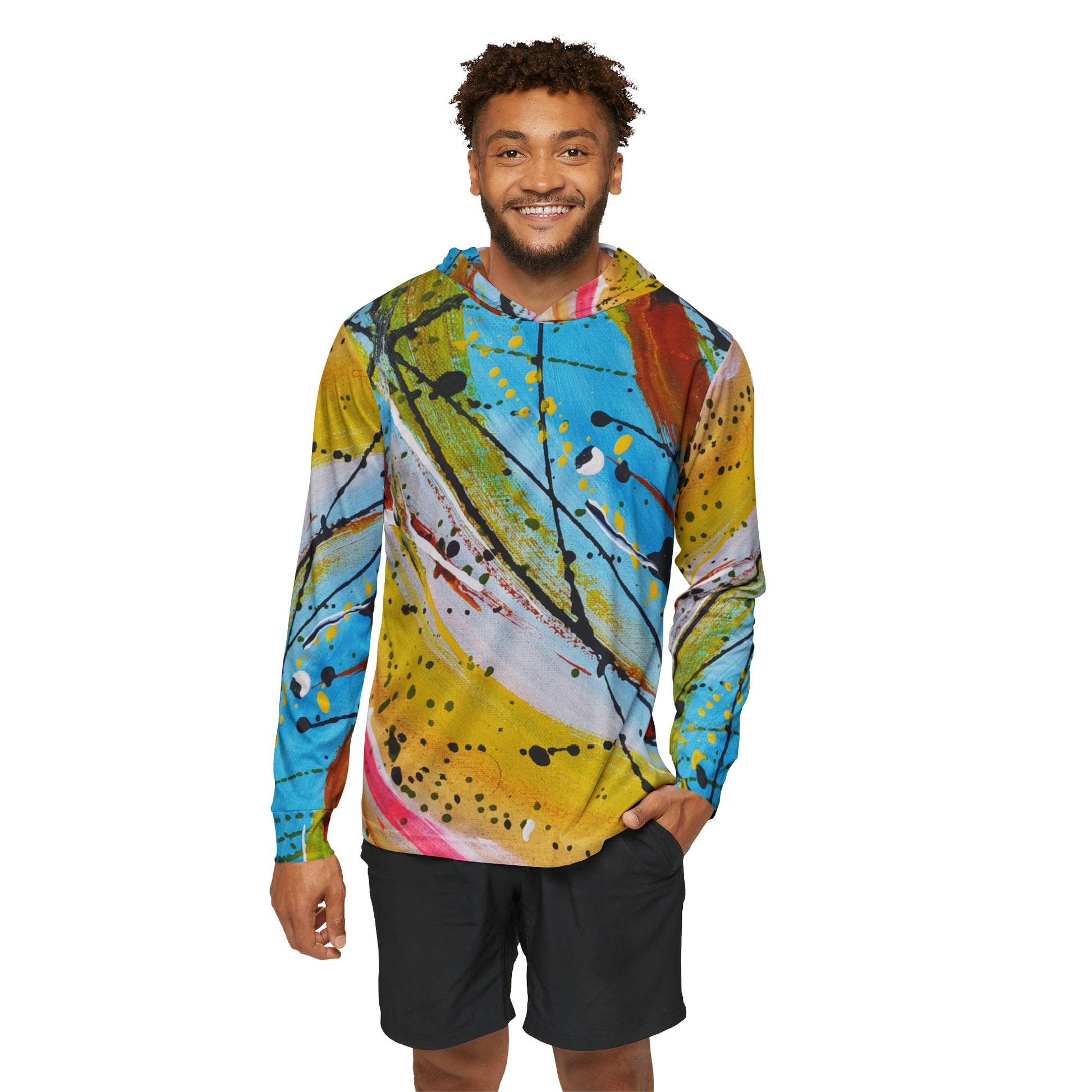 Sports Warmup Hoodie | Abstract Art - Ribooa