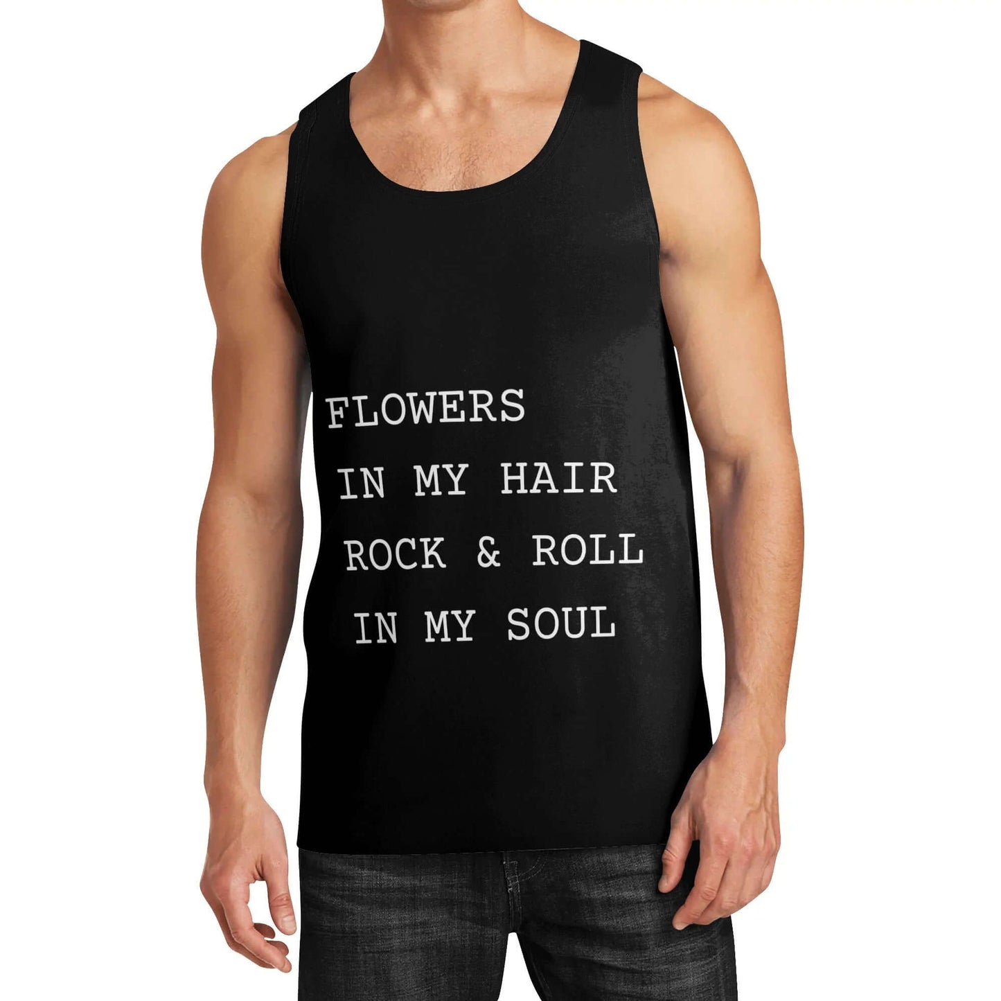 Sleeveless Tank Top For Men | Rock & Roll