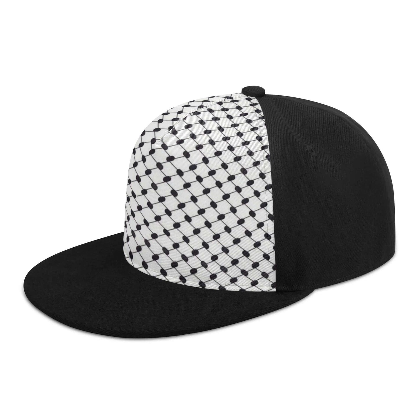 Keffieh Snapback | Noir blanc