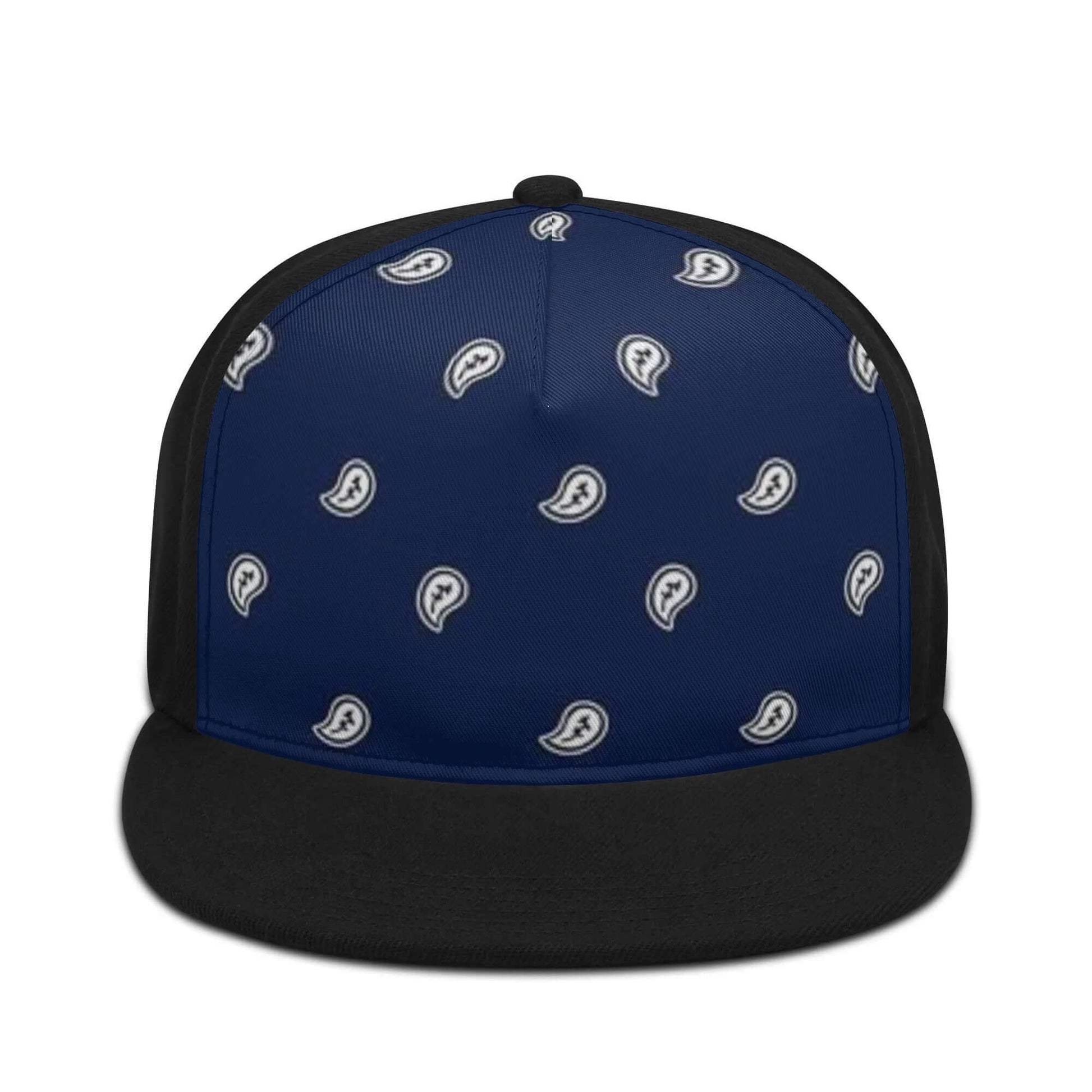 Blue Bandana Snapback Hat