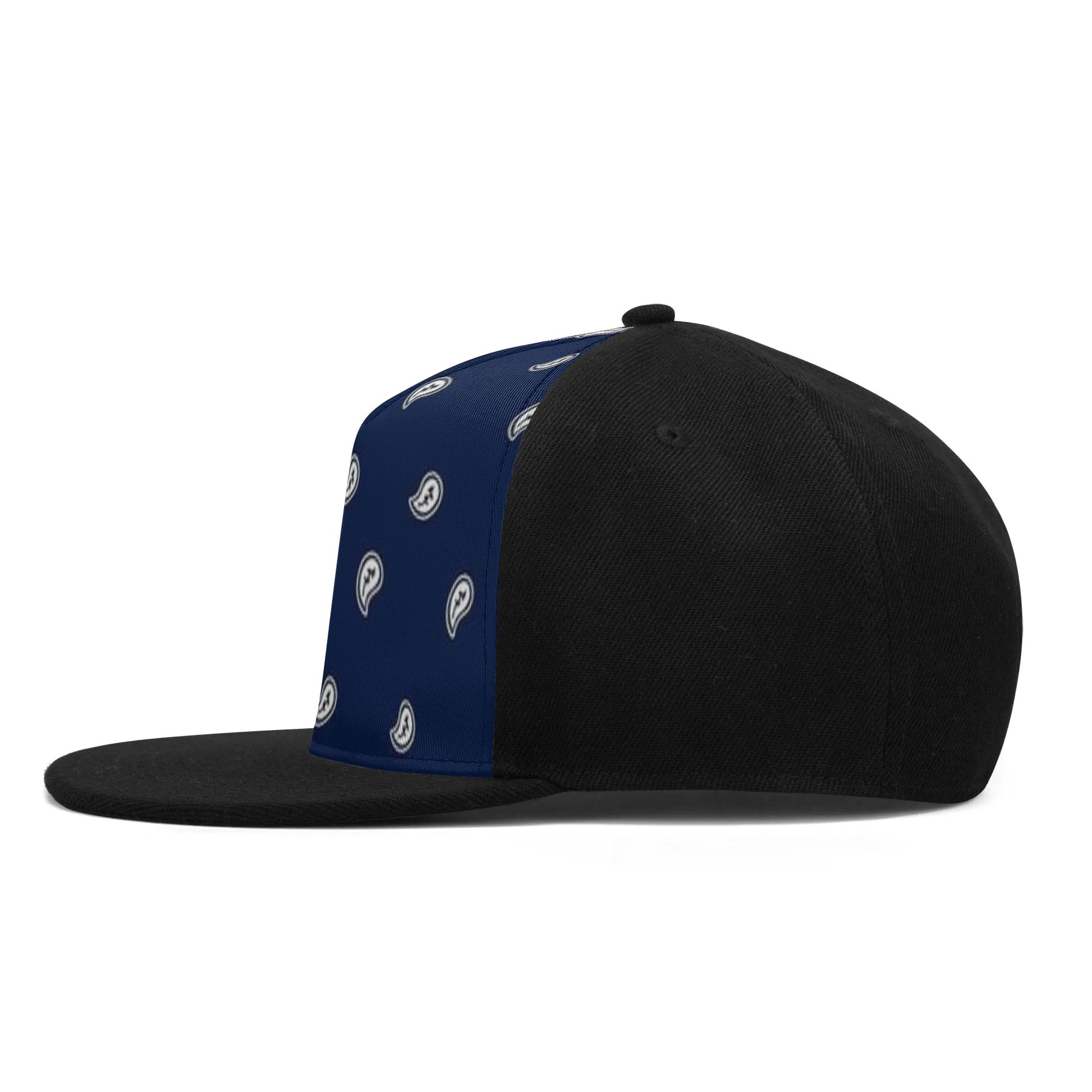 Blue Bandana Snapback Hat