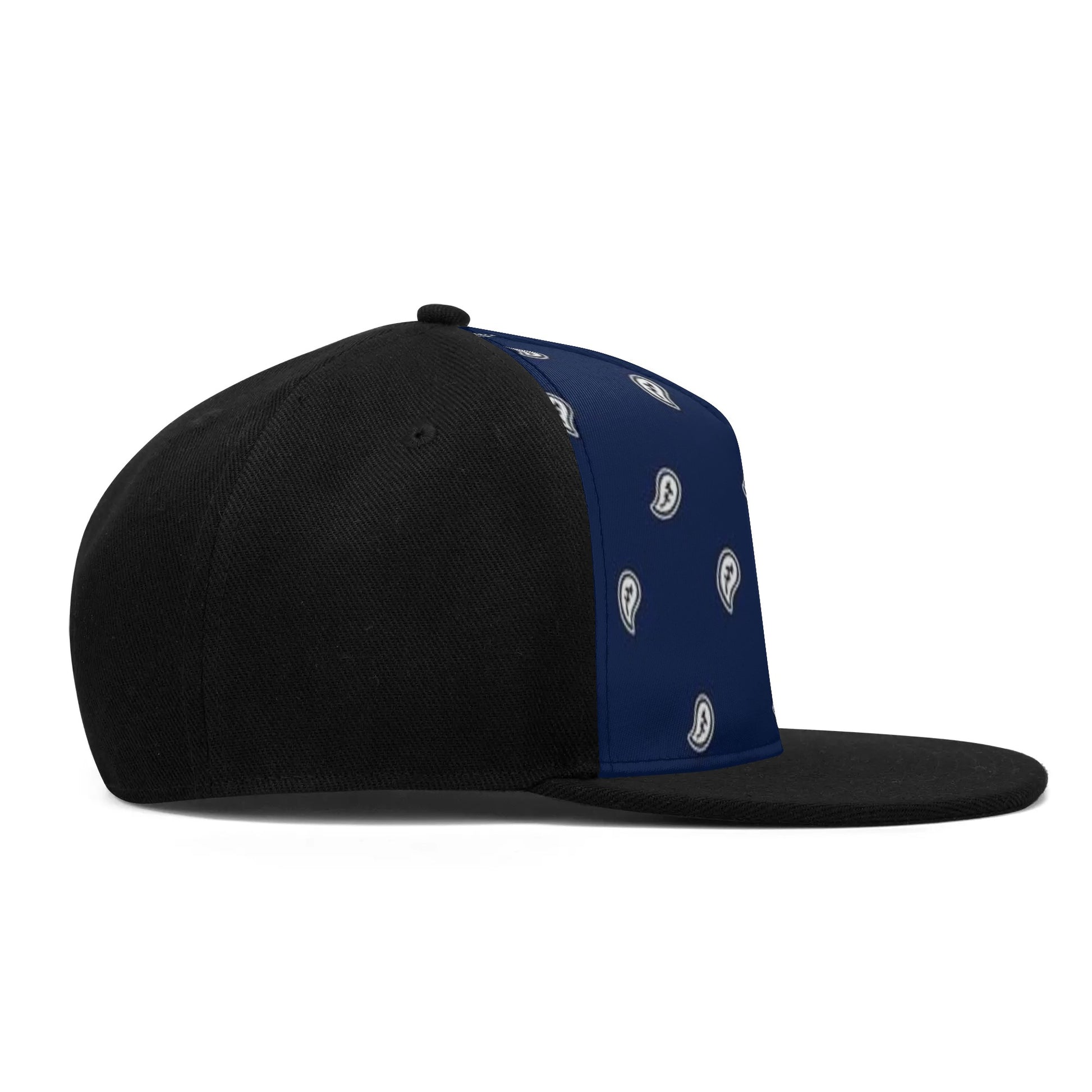 Blue Bandana Snapback Hat