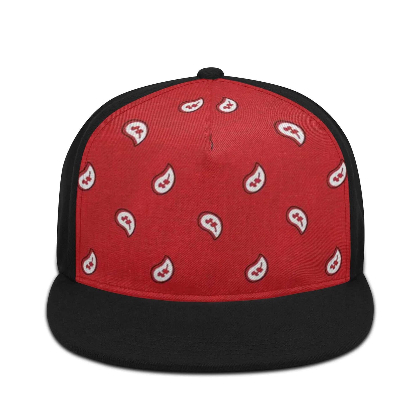 Red Bandana Snapback Hat