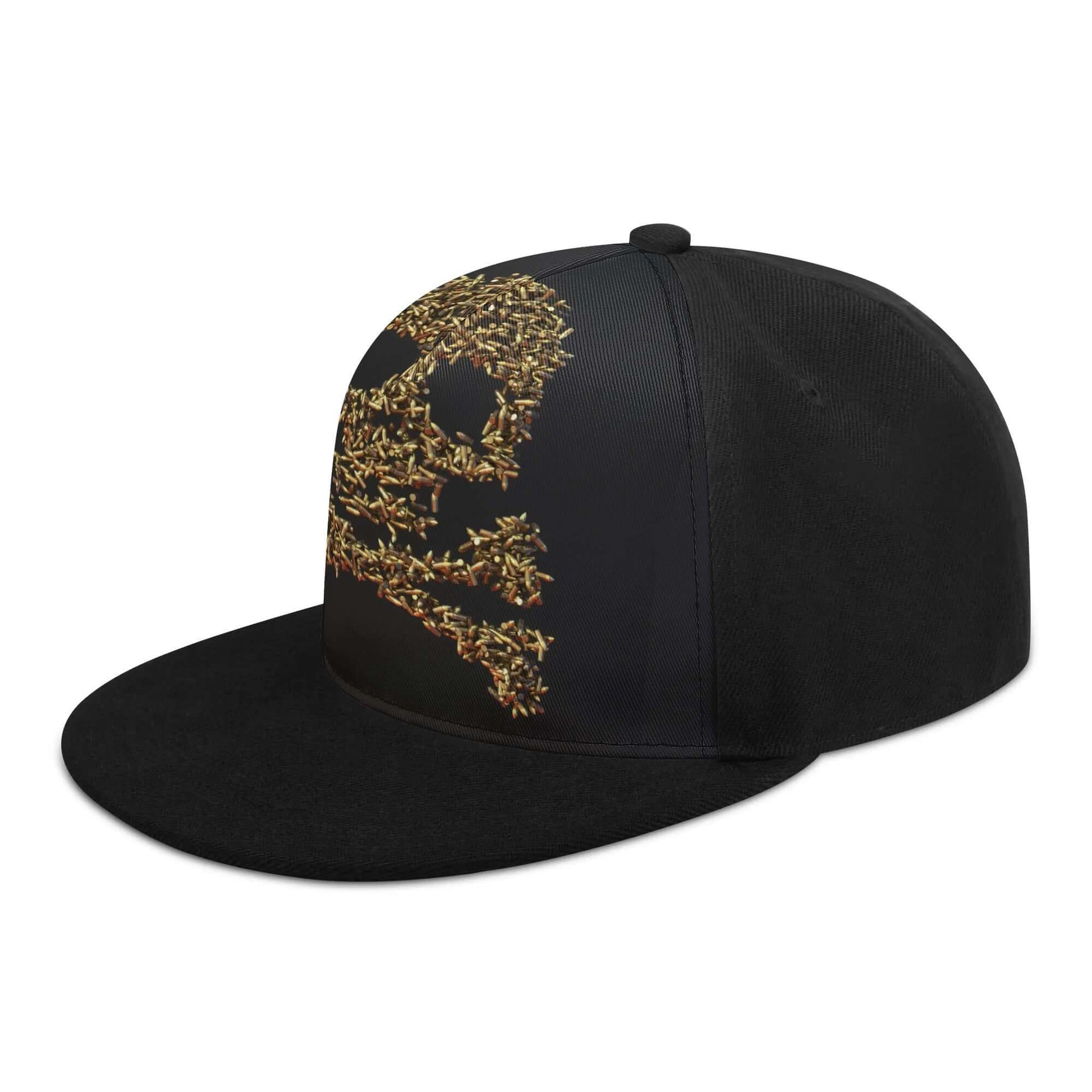 Skull Bullets Snapback Hat