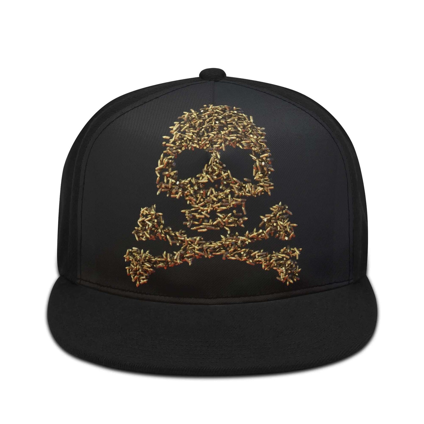 Skull Bullets Snapback Hat