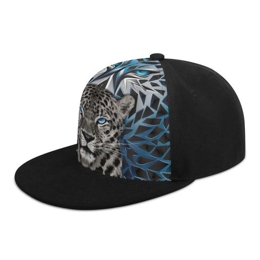 Cats On Acid Snapback Hat | Black & Blue
