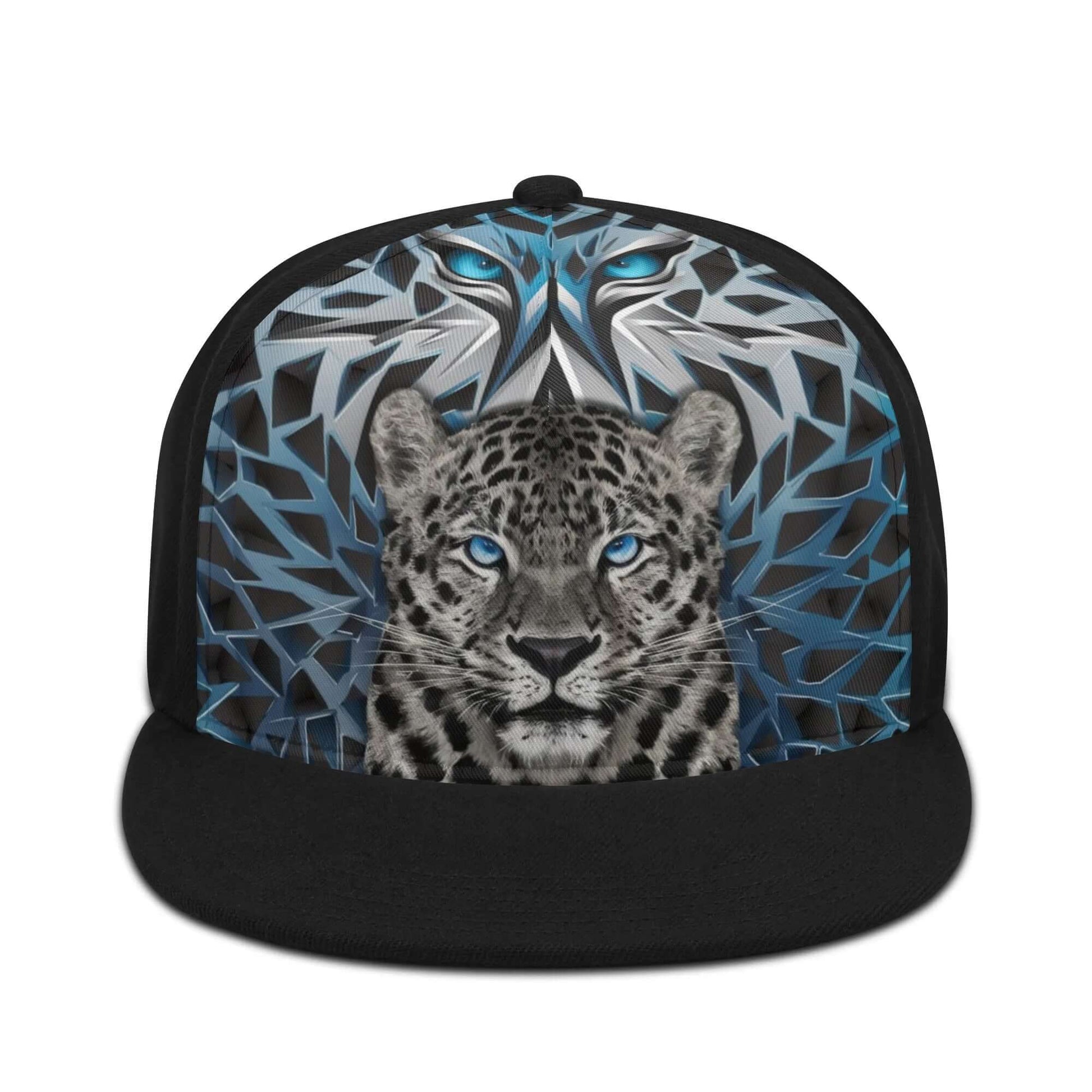 Cats On Acid Snapback Hat | Black & Blue