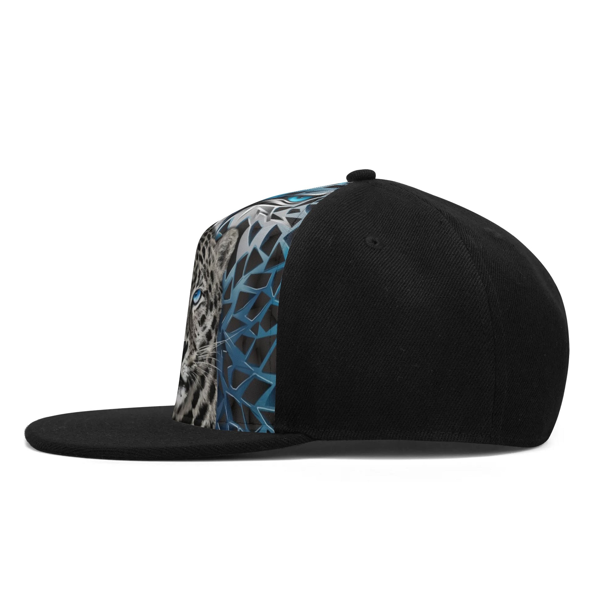 Cats On Acid Snapback Hat | Black & Blue