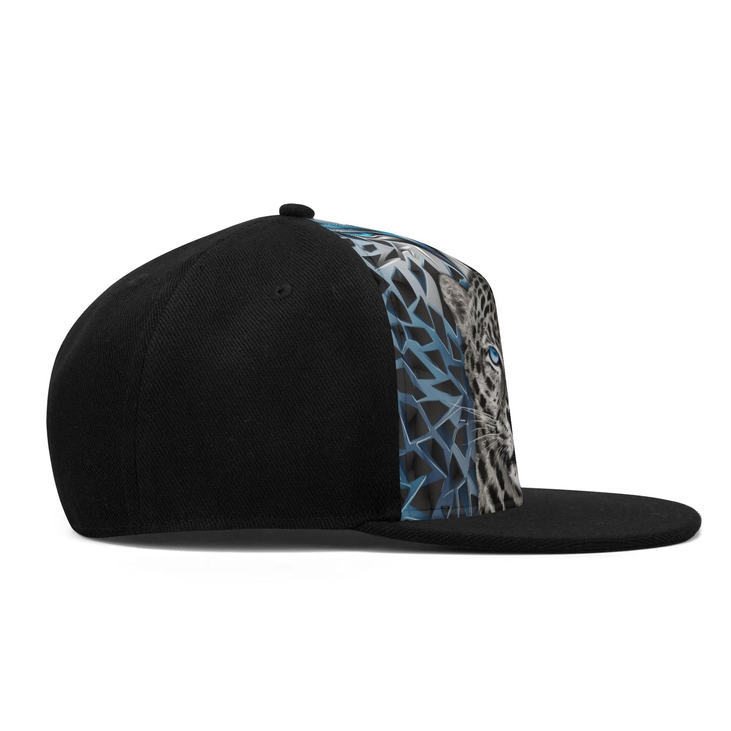 Cats On Acid Snapback Hat | Black & Blue