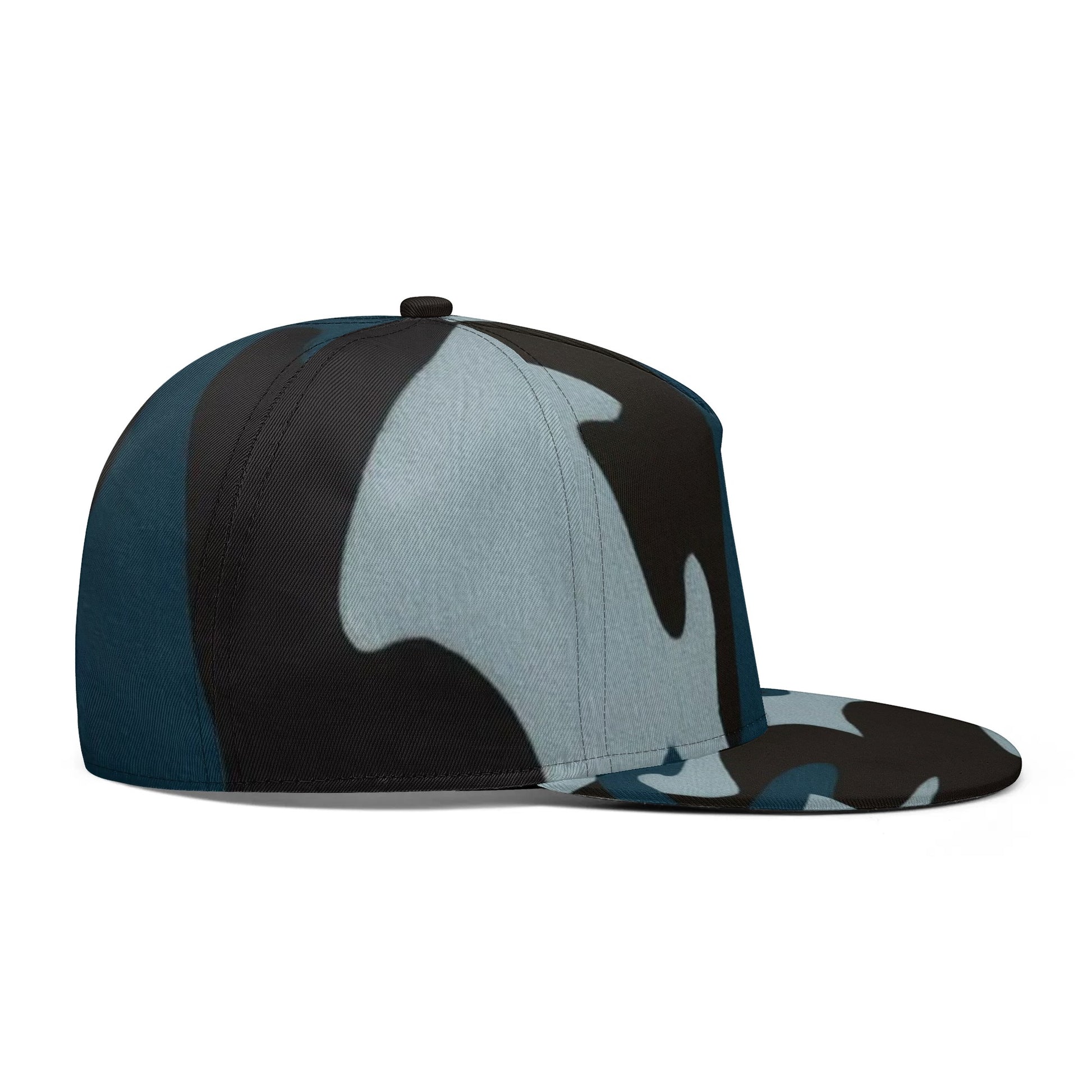 Commando Snapback Hat | Classic Blue All Over Print