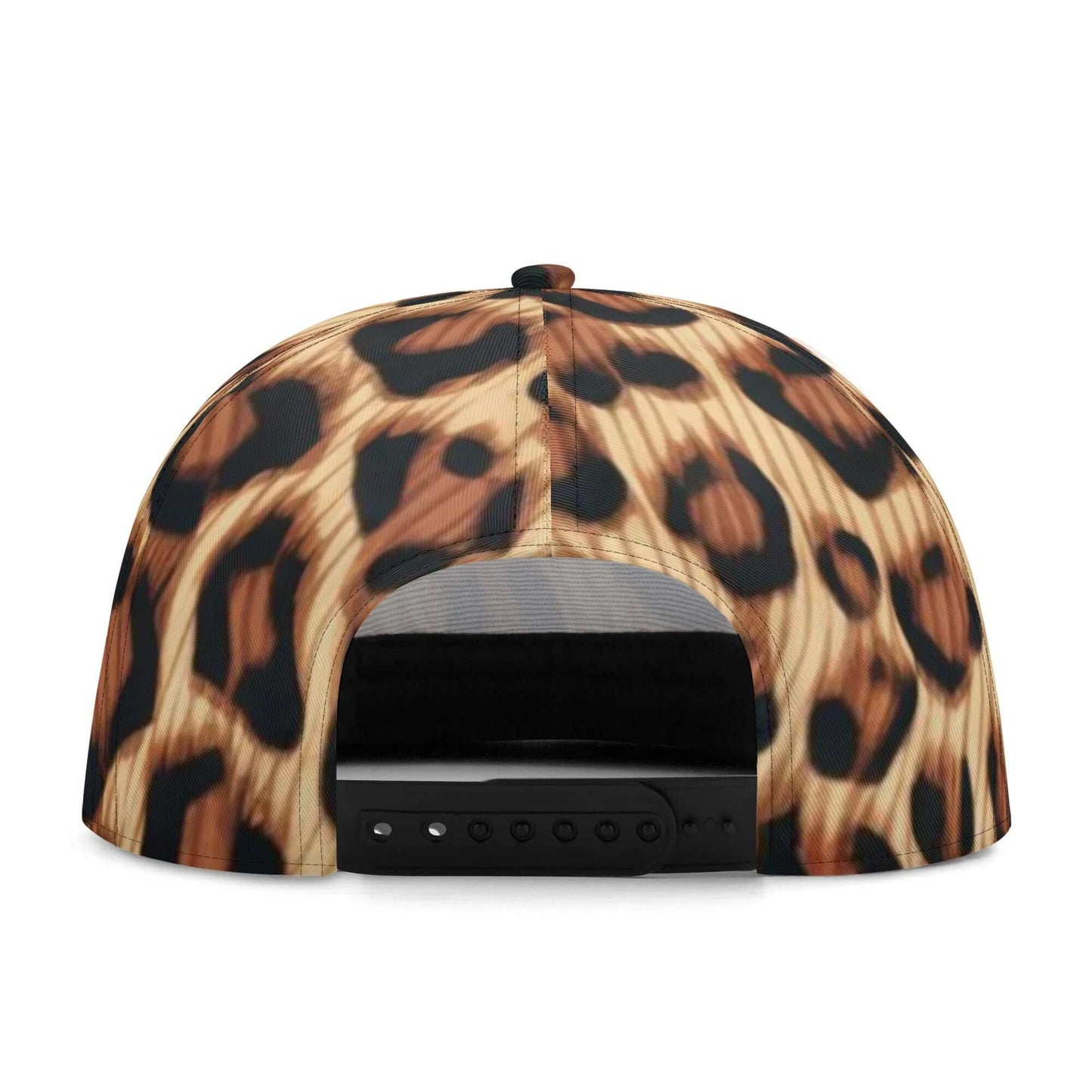 Classic Leopard Snapback Hat | Natural Pattern All Over Print
