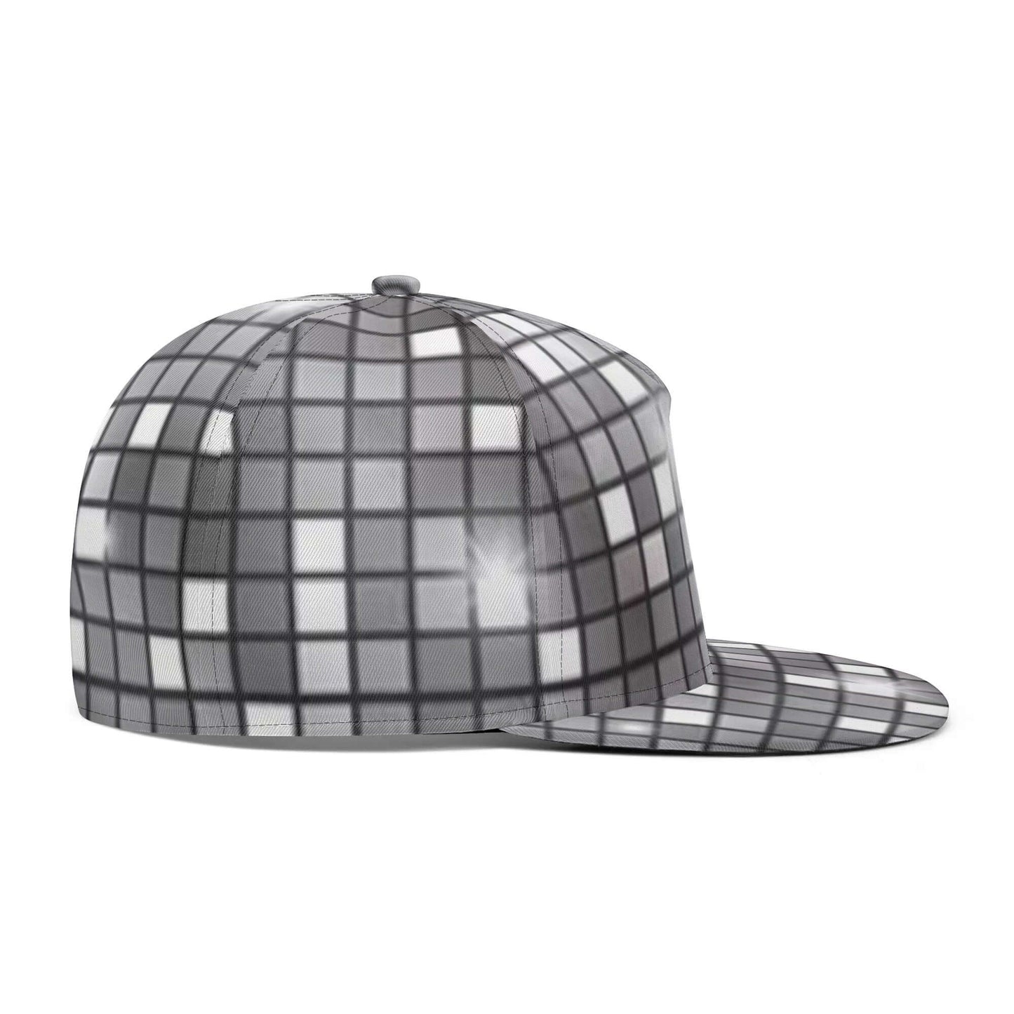 Disco Ball Snapback Hat | Classic All over Print