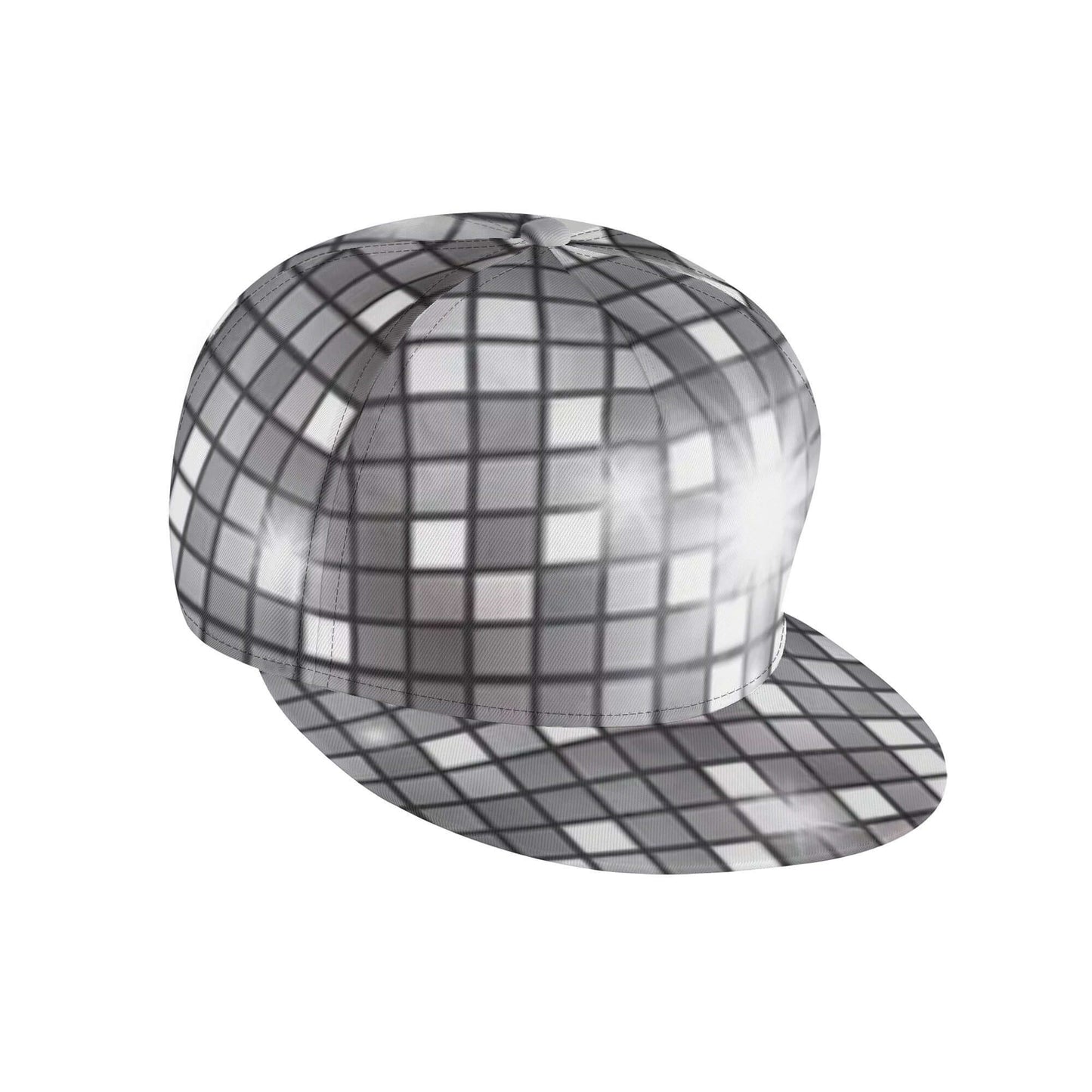 Disco Ball Snapback Hat | Classic All over Print