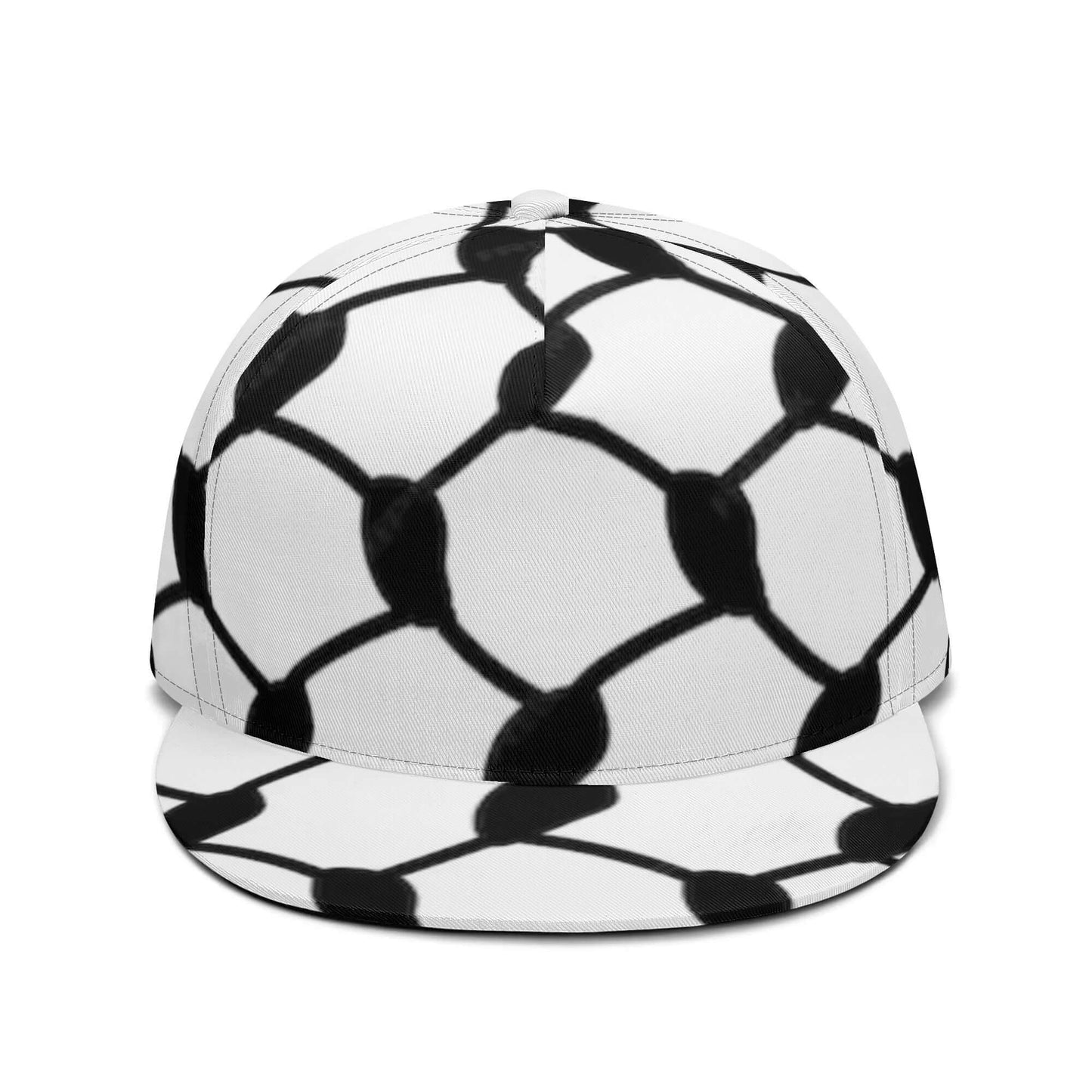 Keffiyeh Snapback Hat | Classic Fit All Over Print