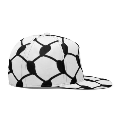 Keffiyeh Snapback Hat | Classic Fit All Over Print