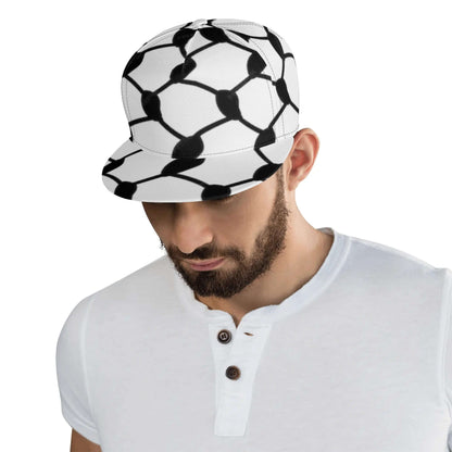 Keffiyeh Snapback Hat | Classic Fit All Over Print