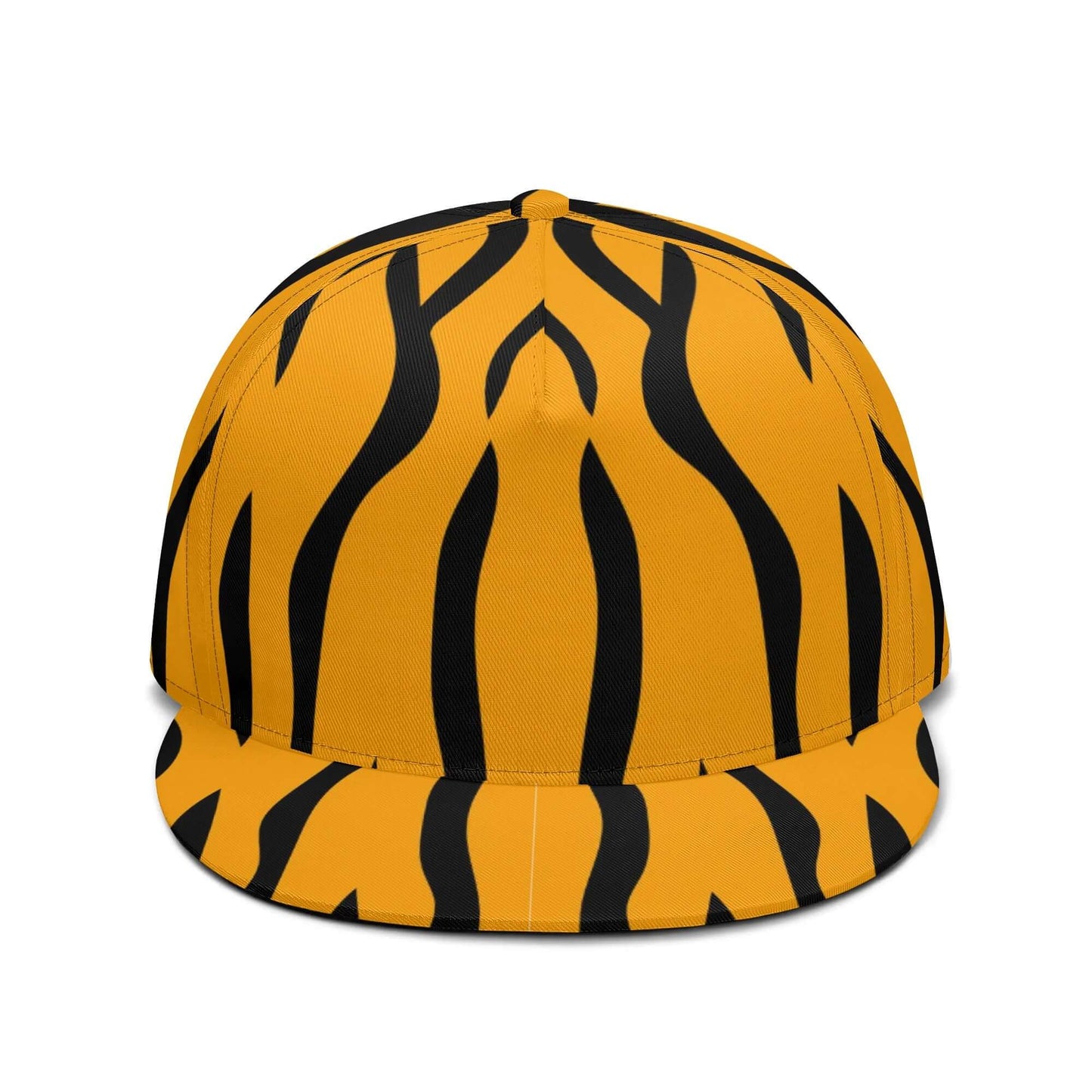 Tiger Snapback Hat | Black & Orange Classic Fit