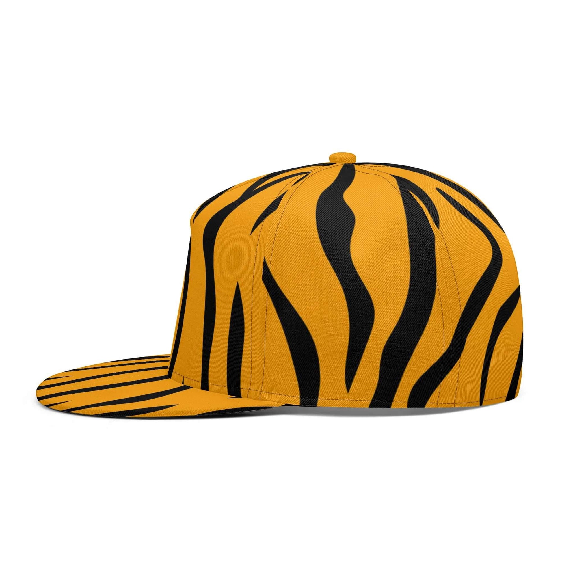 Tiger Snapback Hat | Black & Orange Classic Fit