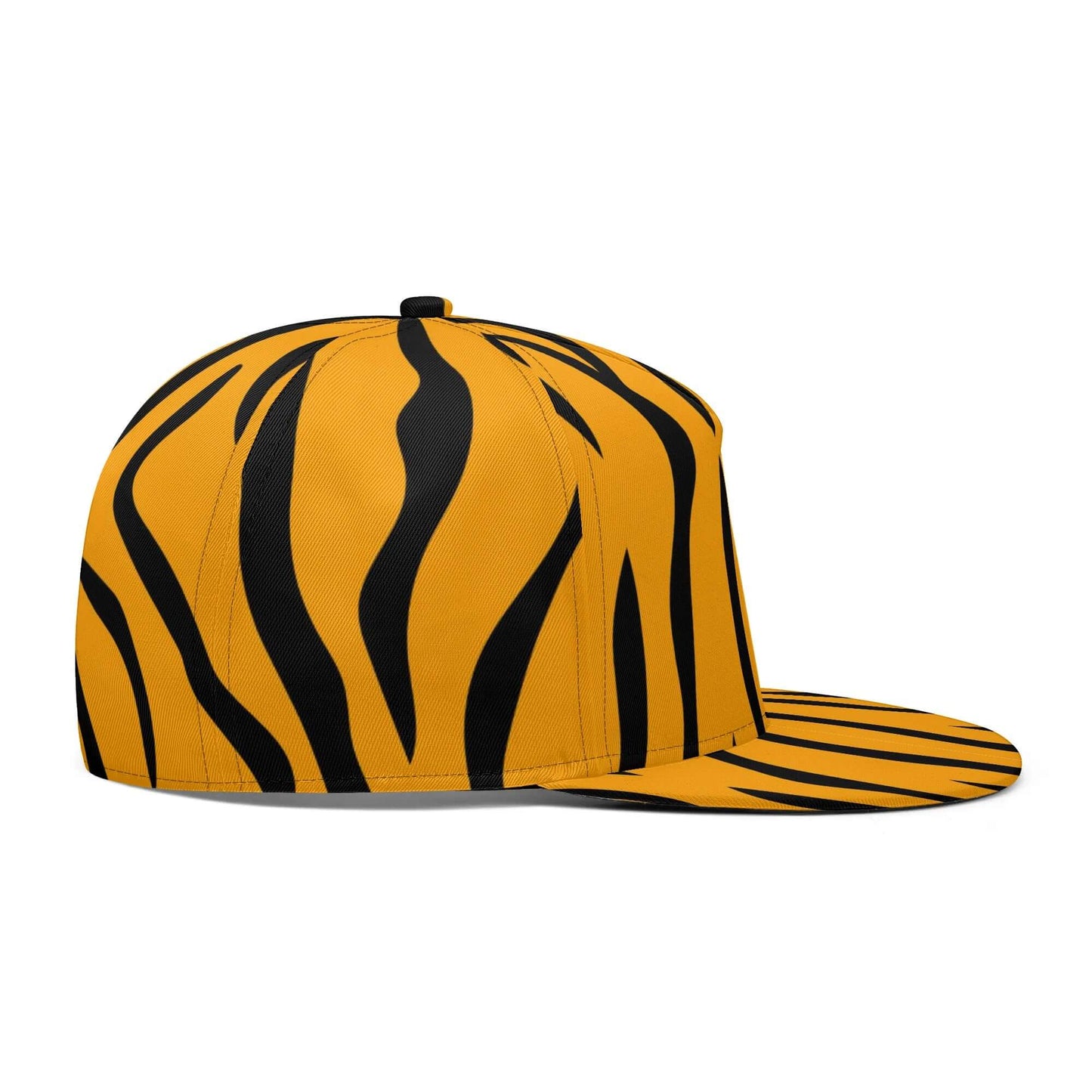 Tiger Snapback Hat | Black & Orange Classic Fit