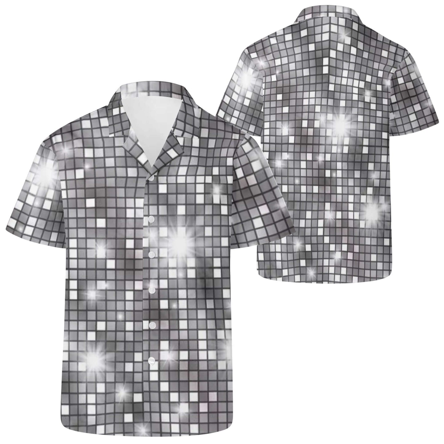 Disco Ball Hawaiian Shirt For Men